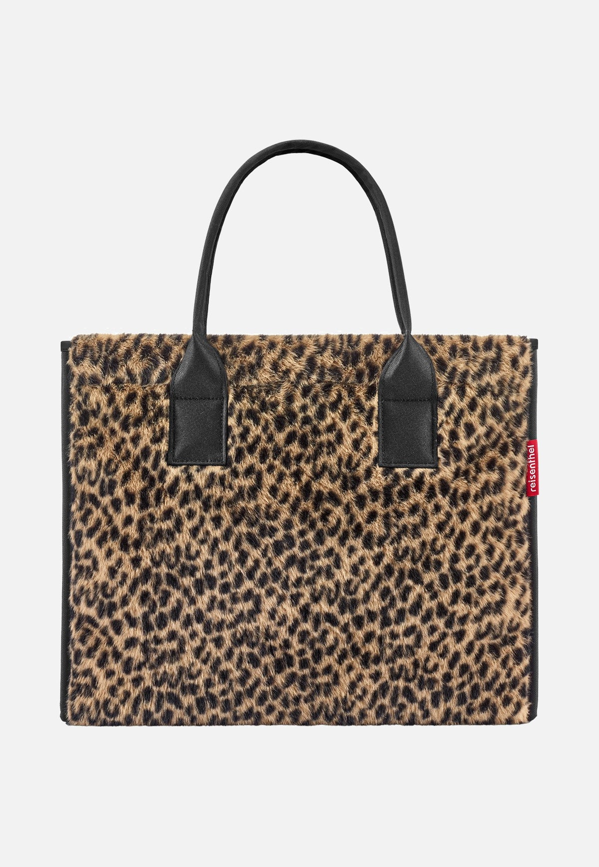 reisenthel Daily Shopper Leo Fake Fur Tote Bag