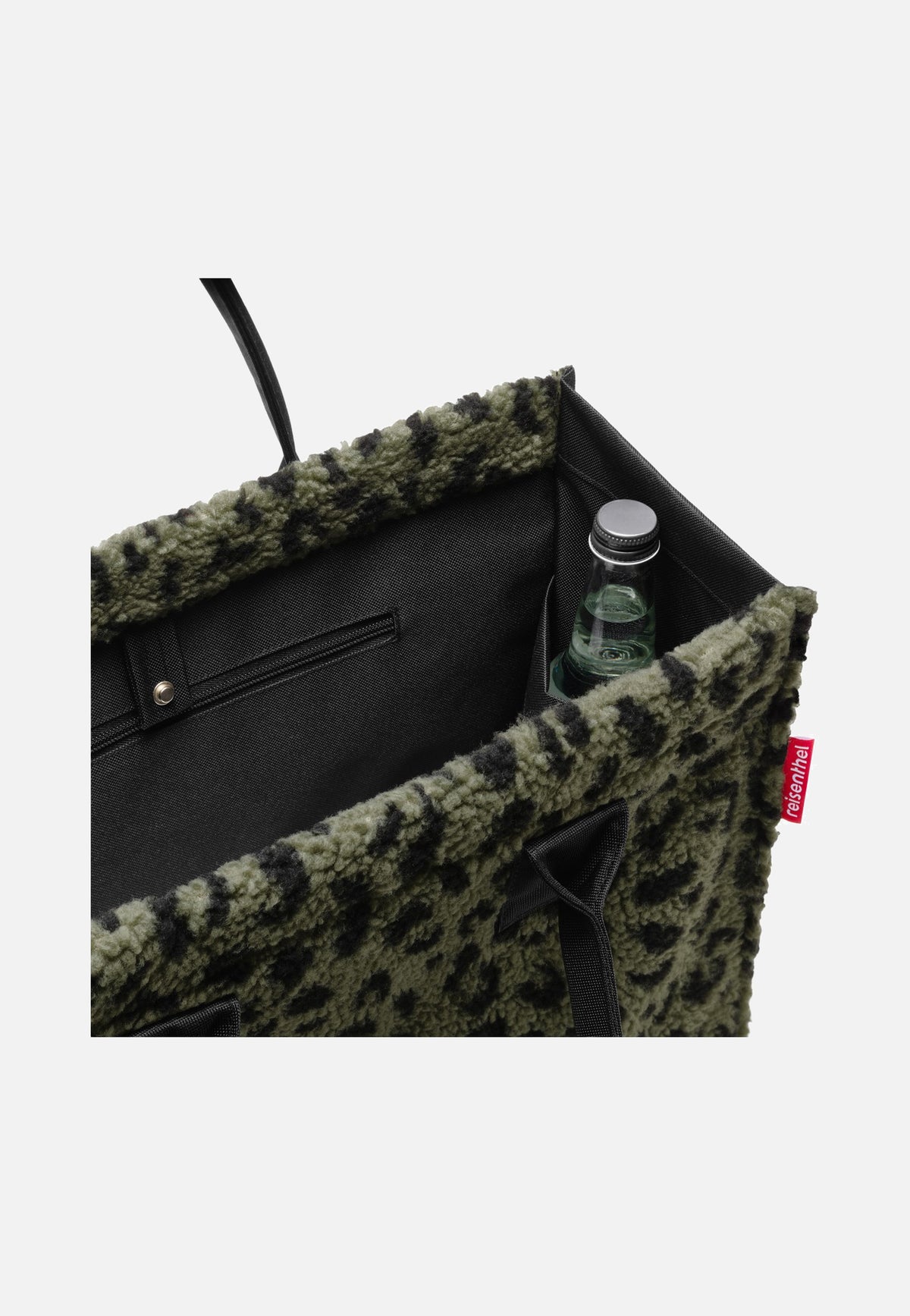 reisenthel Daily Shopper Teddy Leo Olive Tote Bag