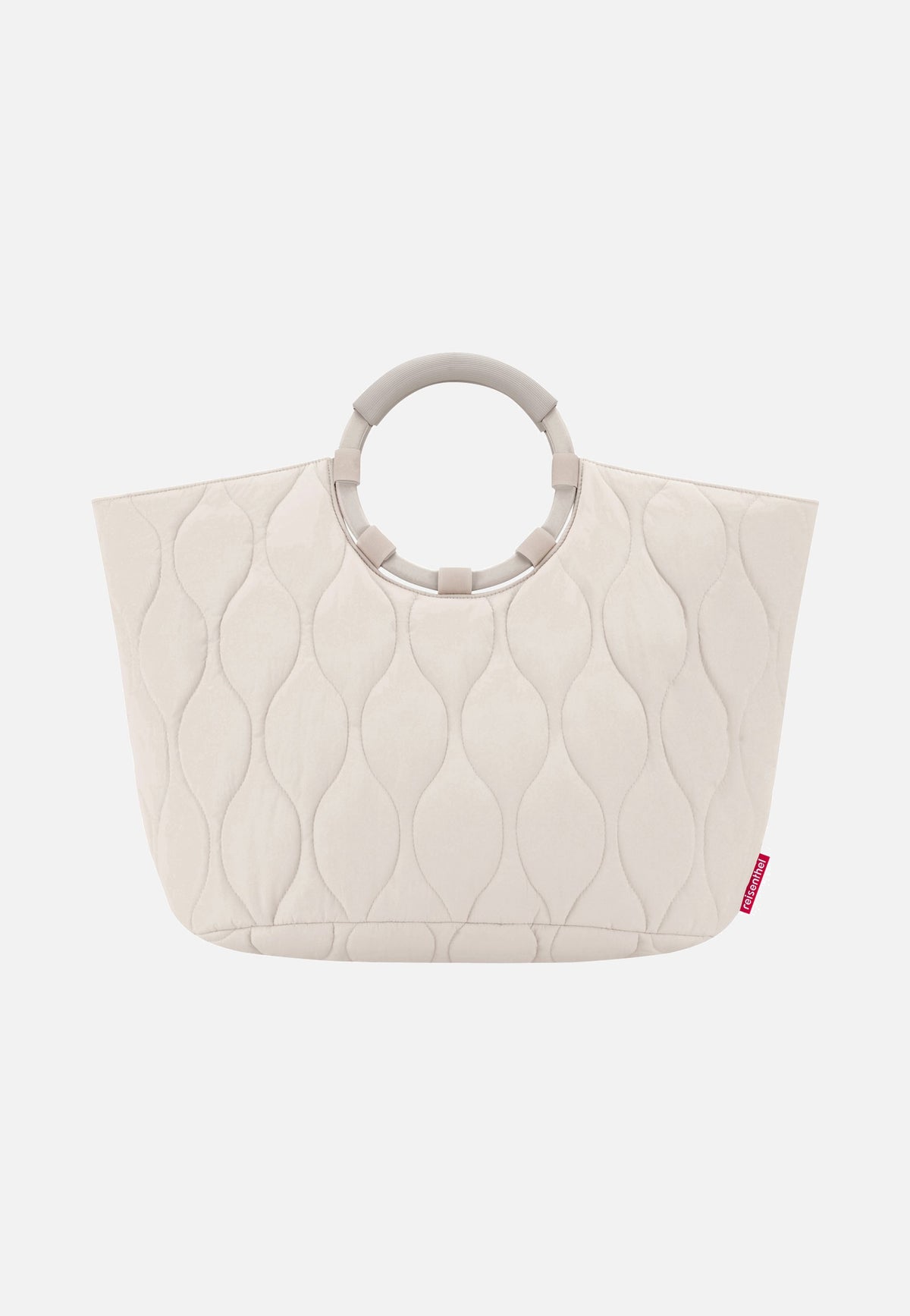 reisenthel Loopbag Hobo Puffer Stone Shopper