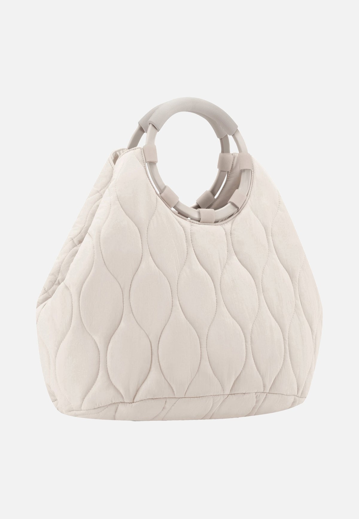 reisenthel Loopbag Hobo Puffer Stone Shopper