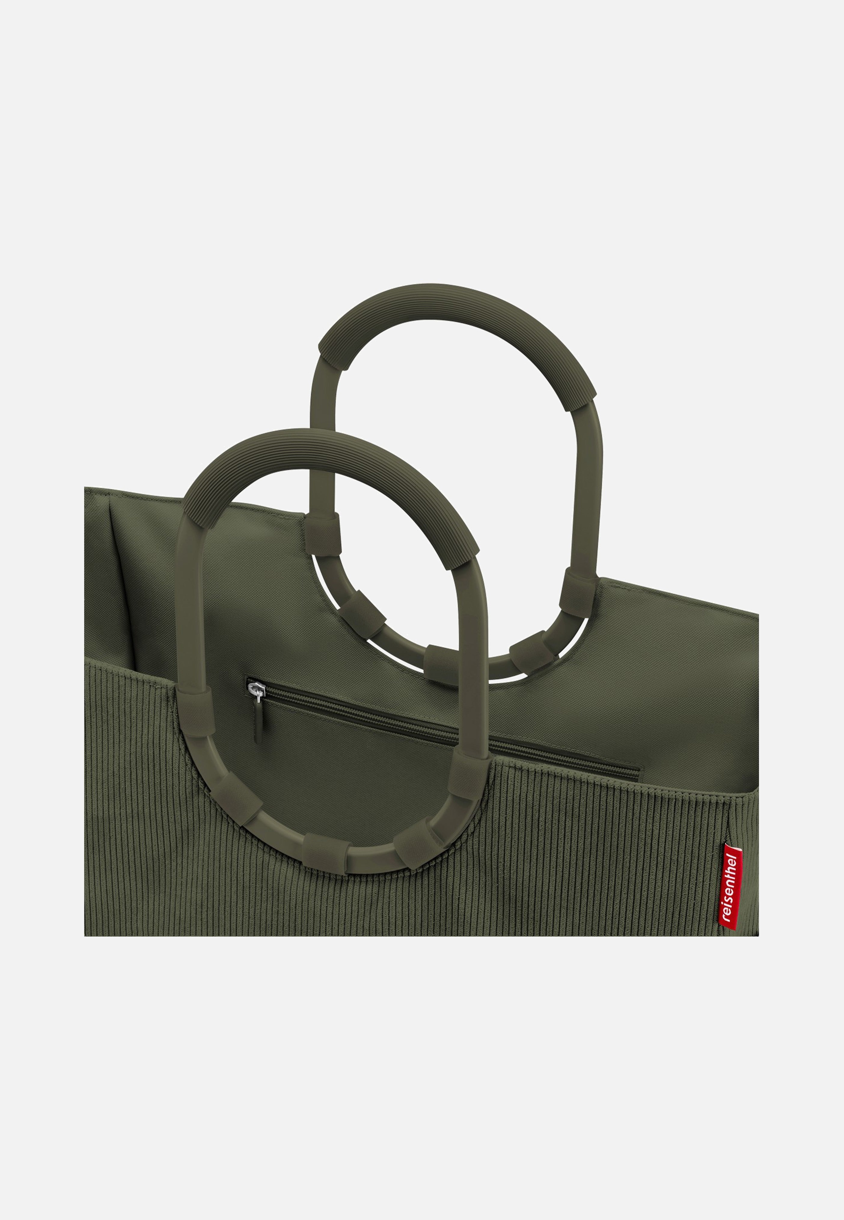 reisenthel Loopshopper L Cord Dark Matcha Einkaufskorb