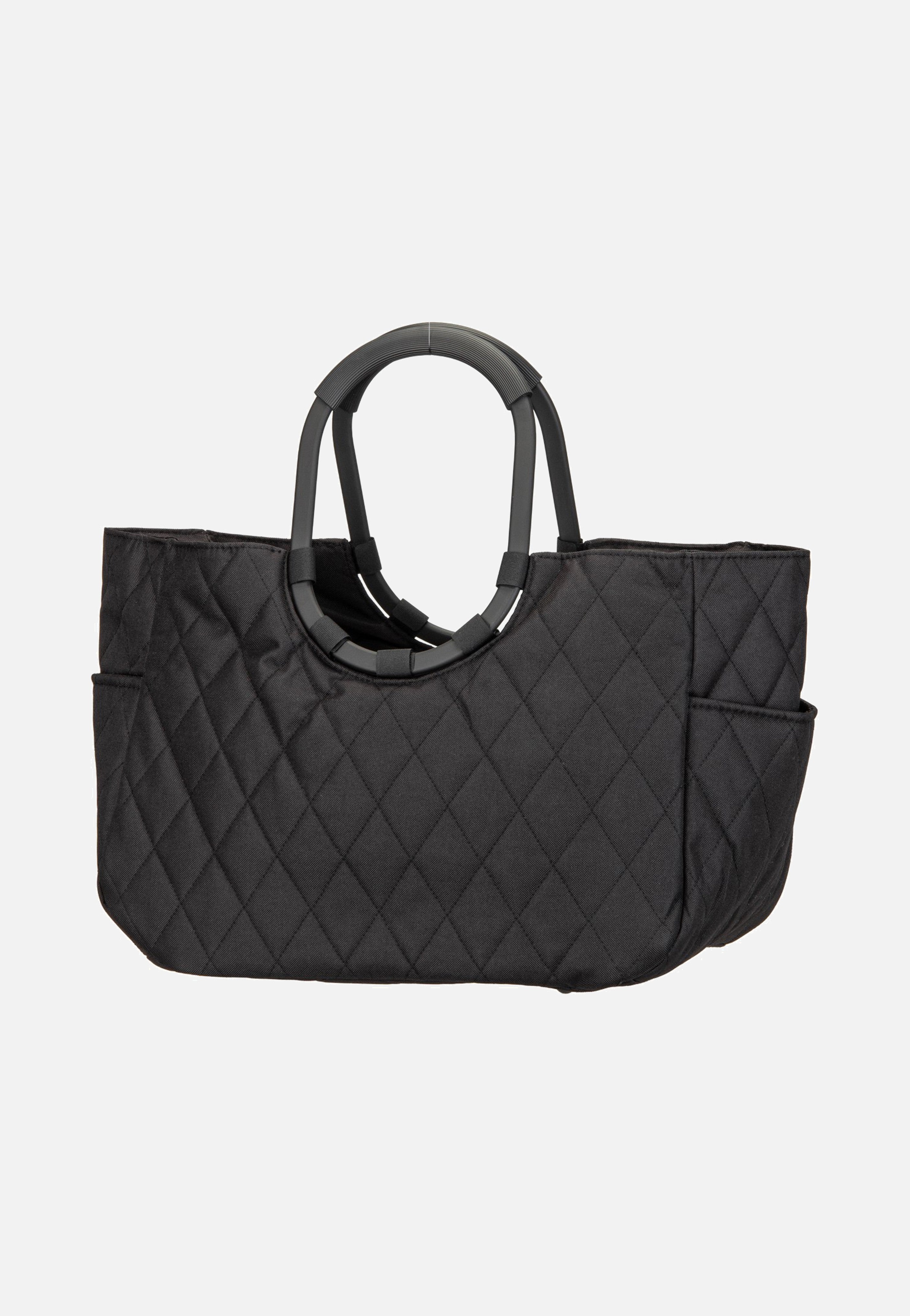 reisenthel Loopshopper L Rhombus Black Shopping Basket