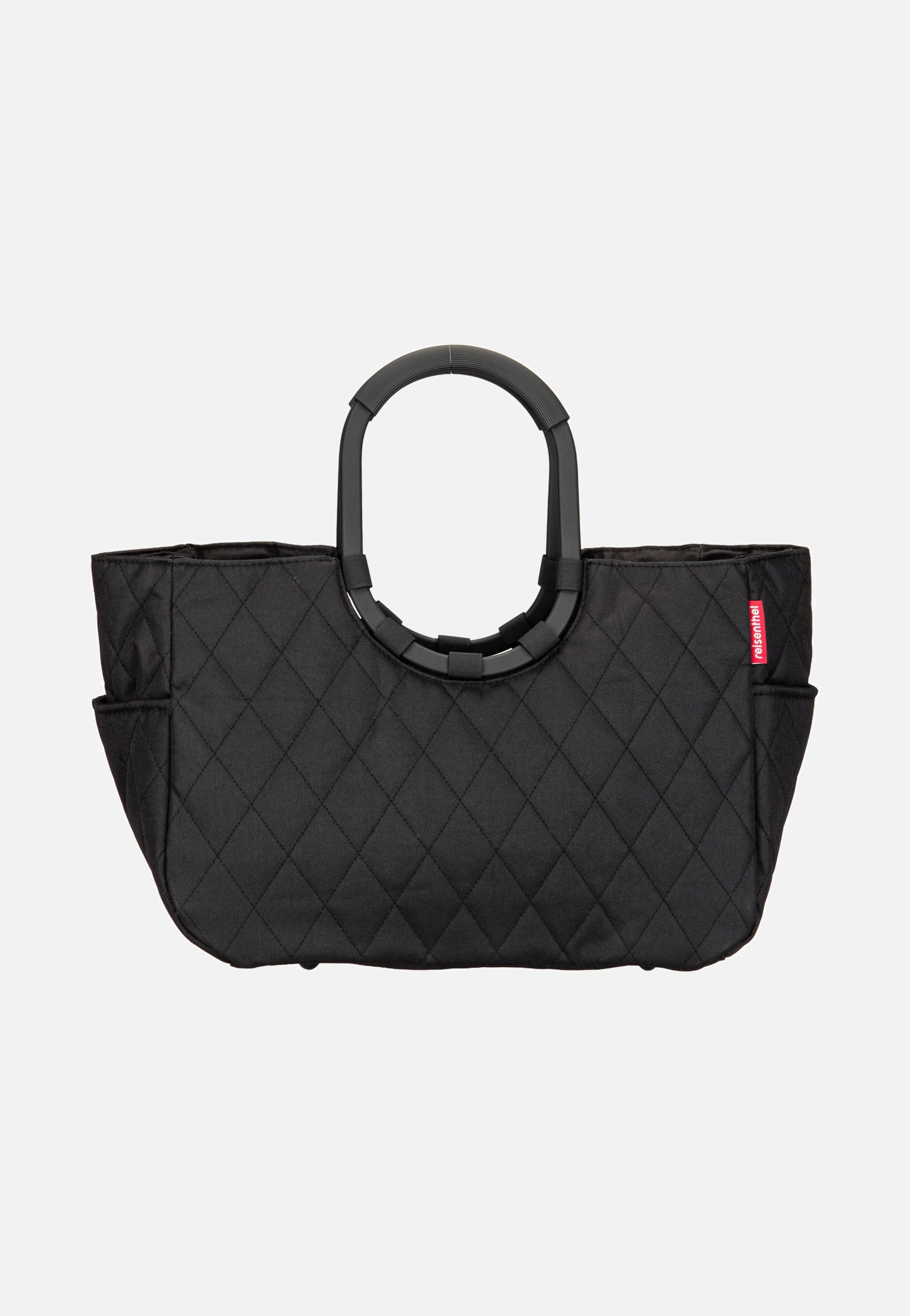 reisenthel Loopshopper L Rhombus Black Shopping Basket