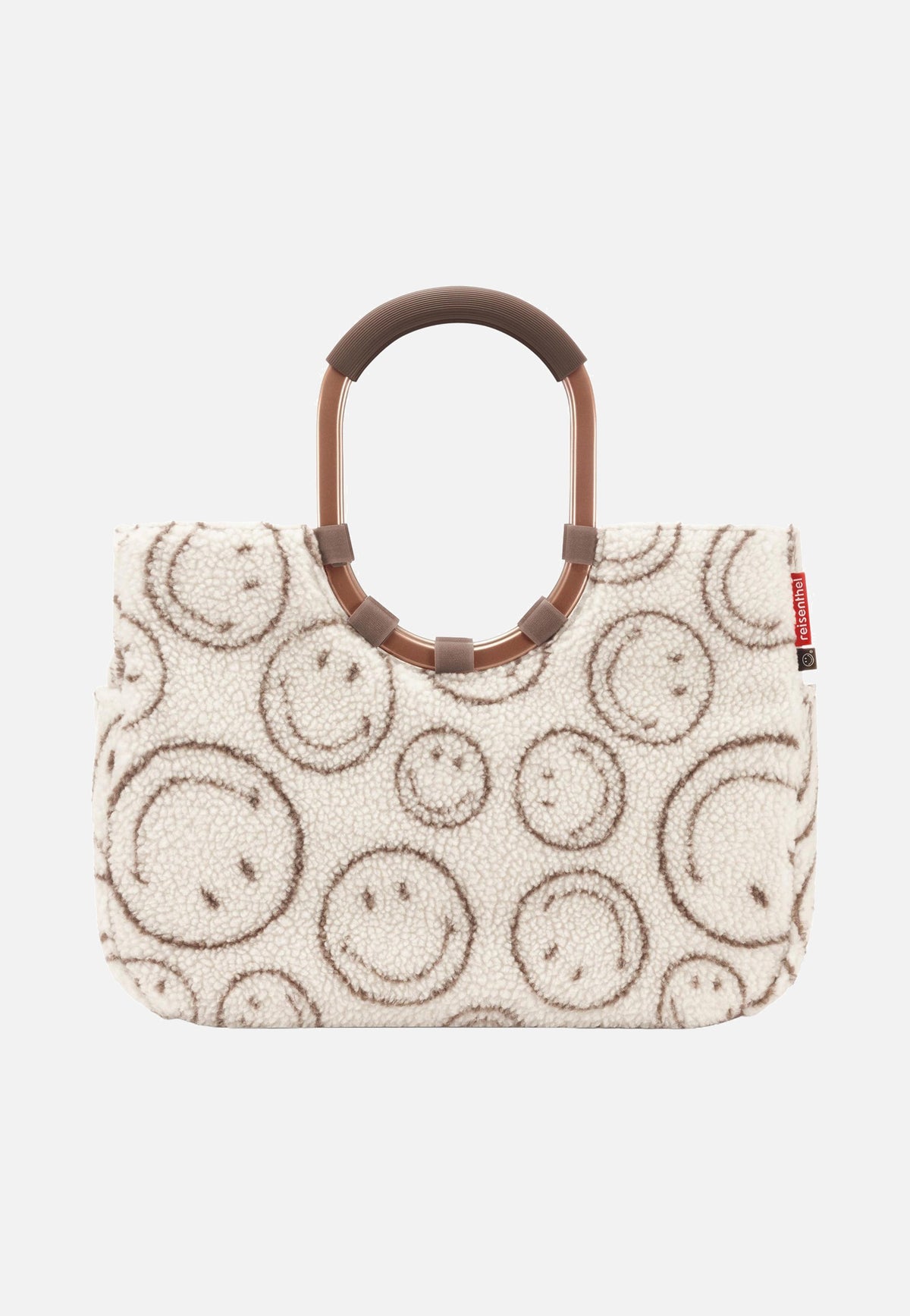 reisenthel Loopshopper L Smiley® Teddy Chocolate Einkaufskorb