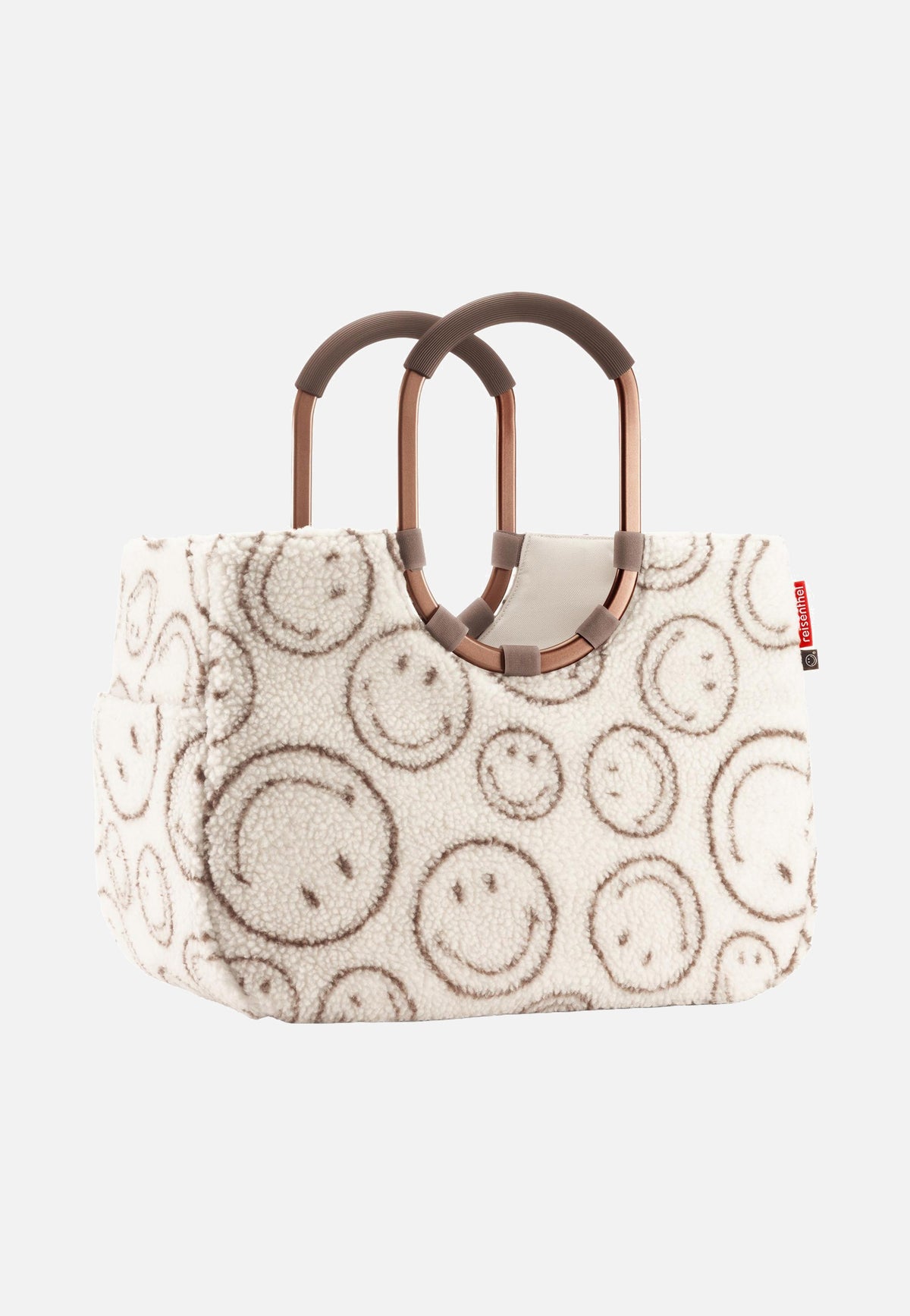 reisenthel Loopshopper L Smiley® Teddy Chocolate Einkaufskorb
