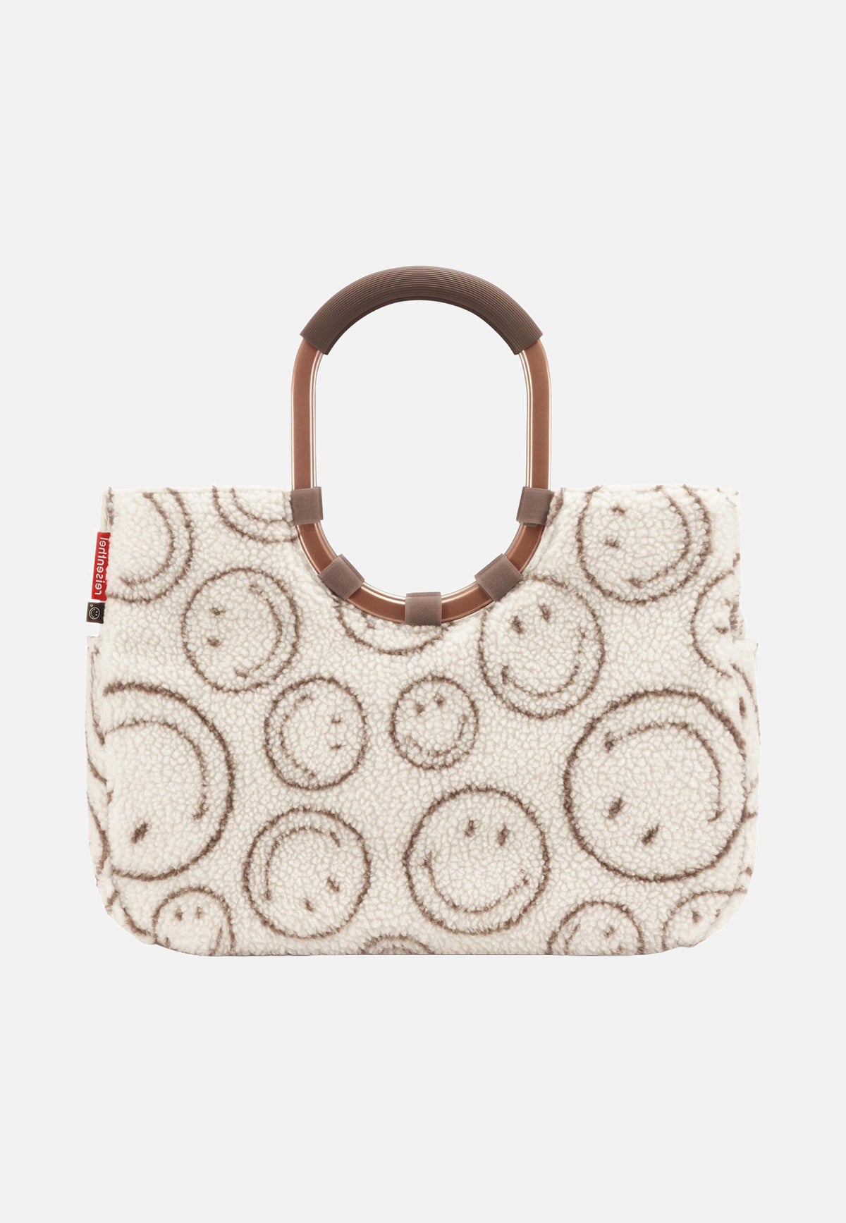 reisenthel Loopshopper L Smiley® Teddy Chocolate Einkaufskorb