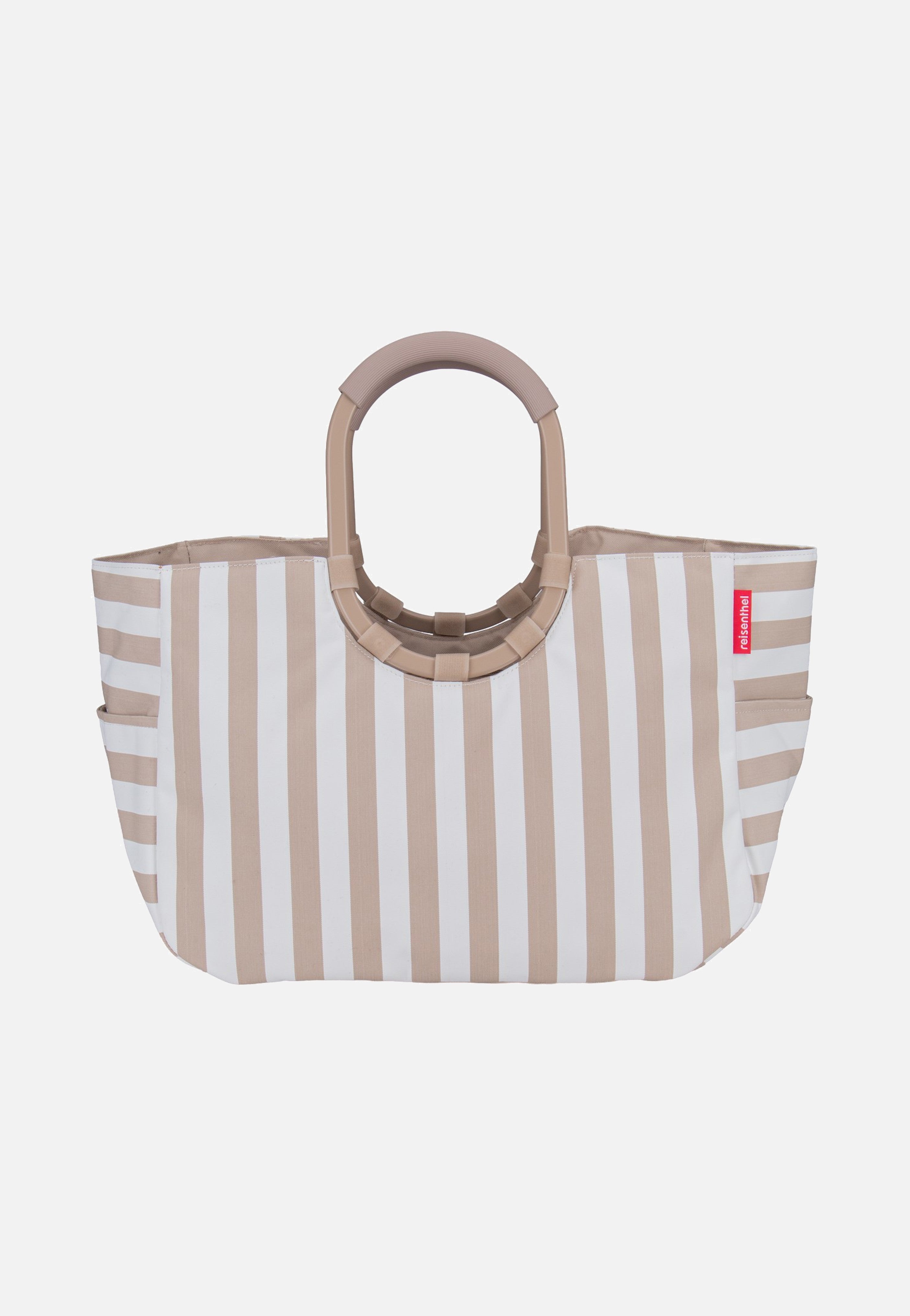 reisenthel - Loopshopper L Summerstripes Coffee - Shopping Basket | Women-Image