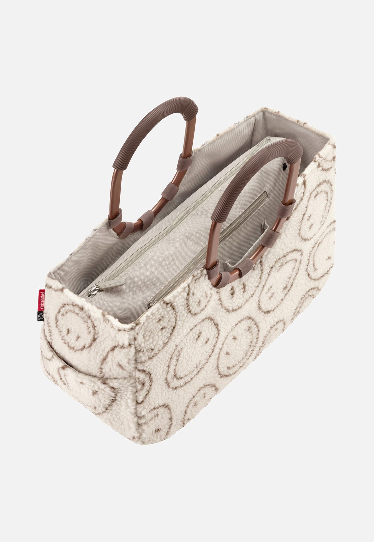 reisenthel Loopshopper M Smiley® Teddy Chocolate Einkaufskorb