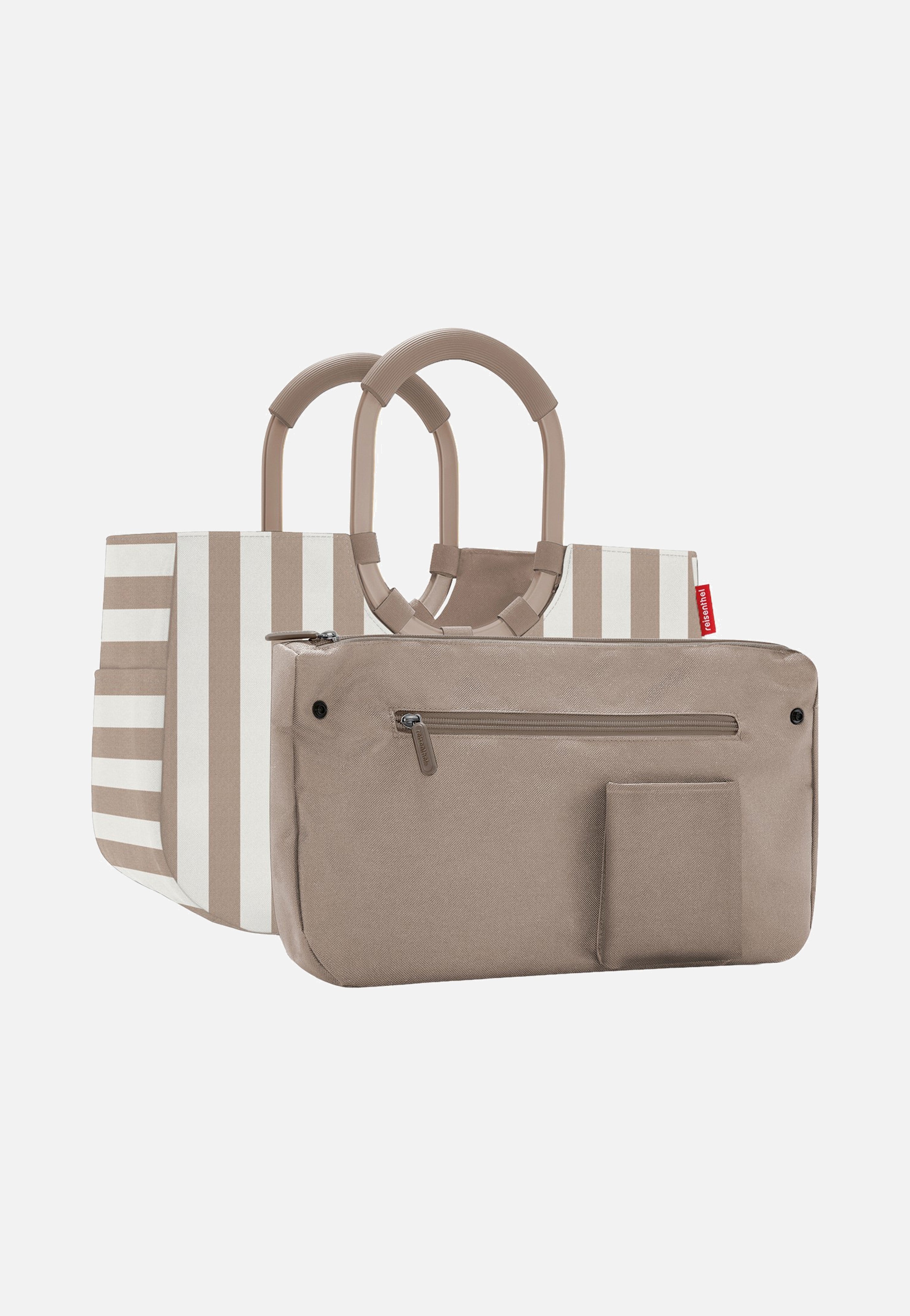 reisenthel Loopshopper M Summerstripes Coffee Einkaufskorb