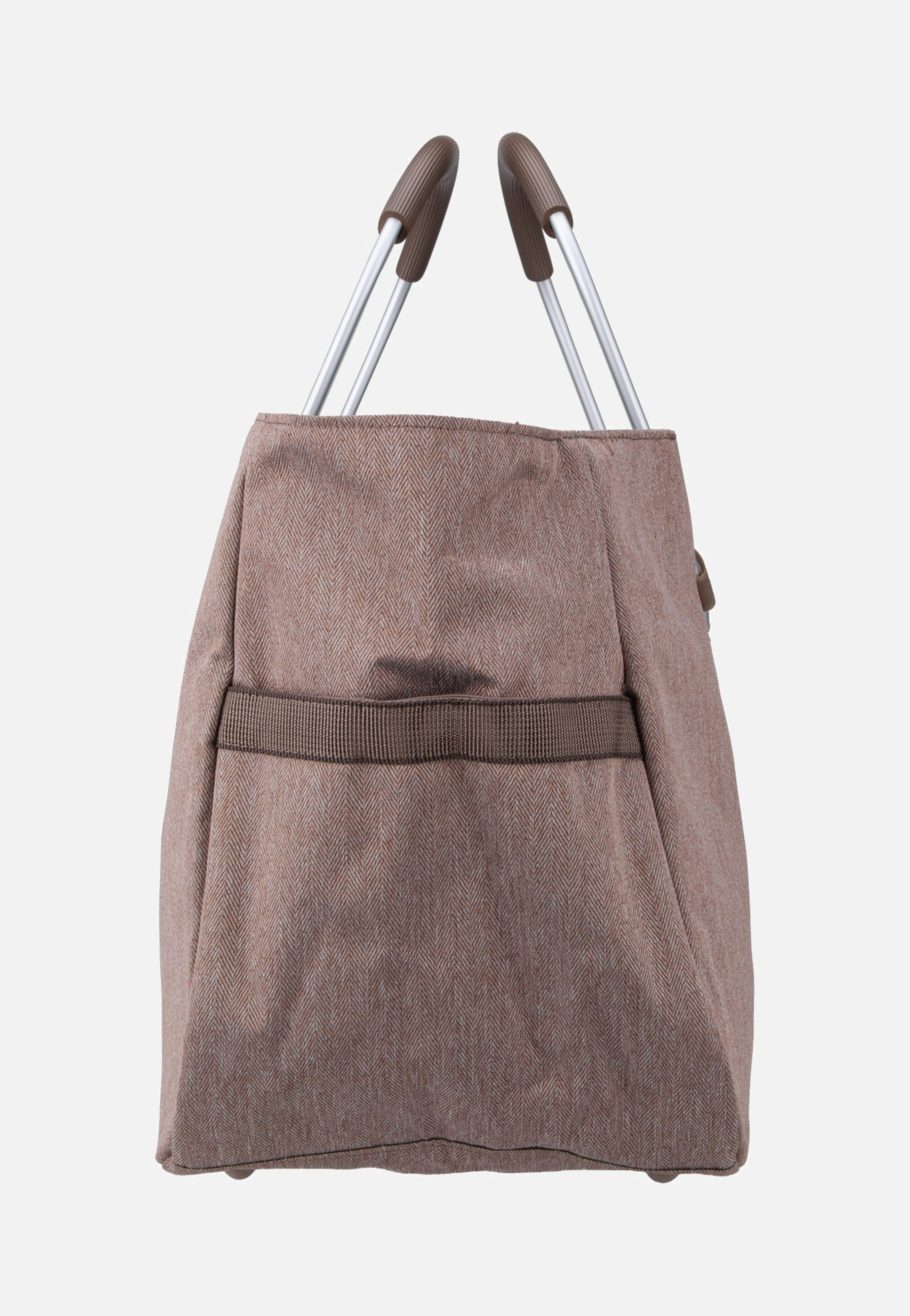 reisenthel - loopshopper L Herringbone Mokka - Shopping Basket | Women-Image