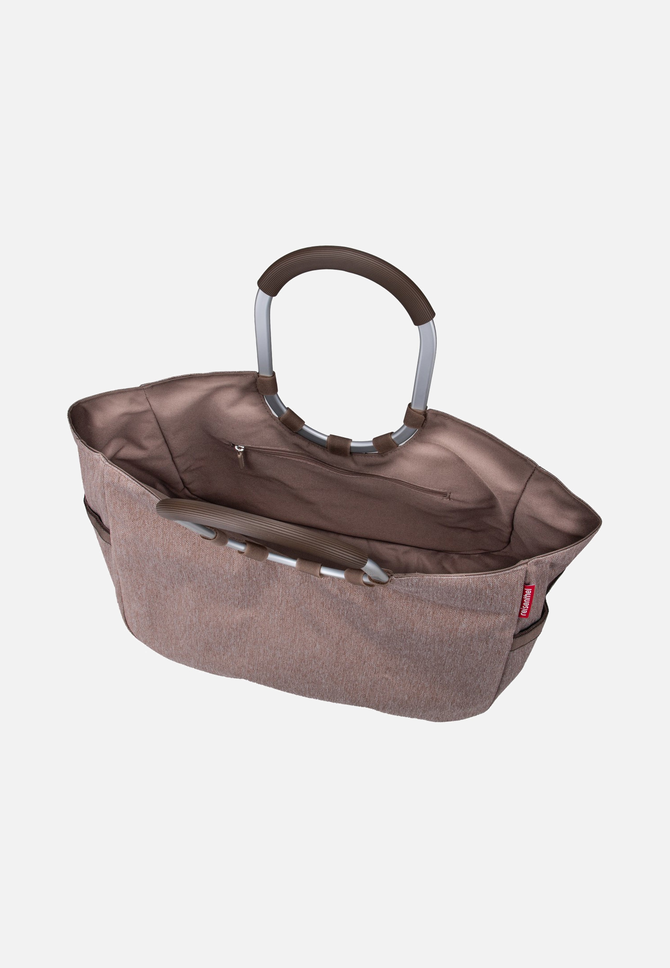 reisenthel - loopshopper L Herringbone Mokka - Shopping Basket | Women-Image