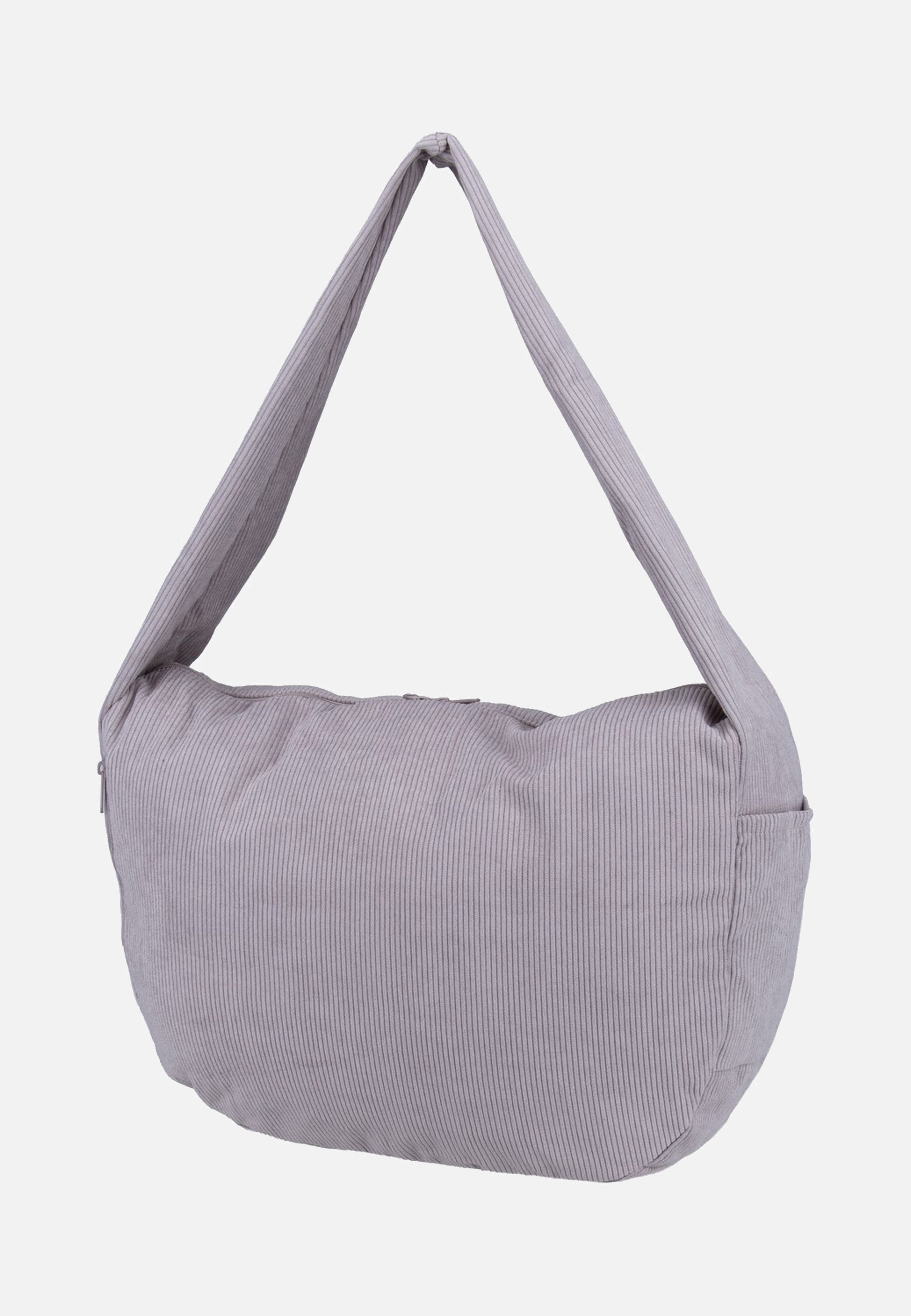 reisenthel Moonbag Cord Grey Hobo Bag