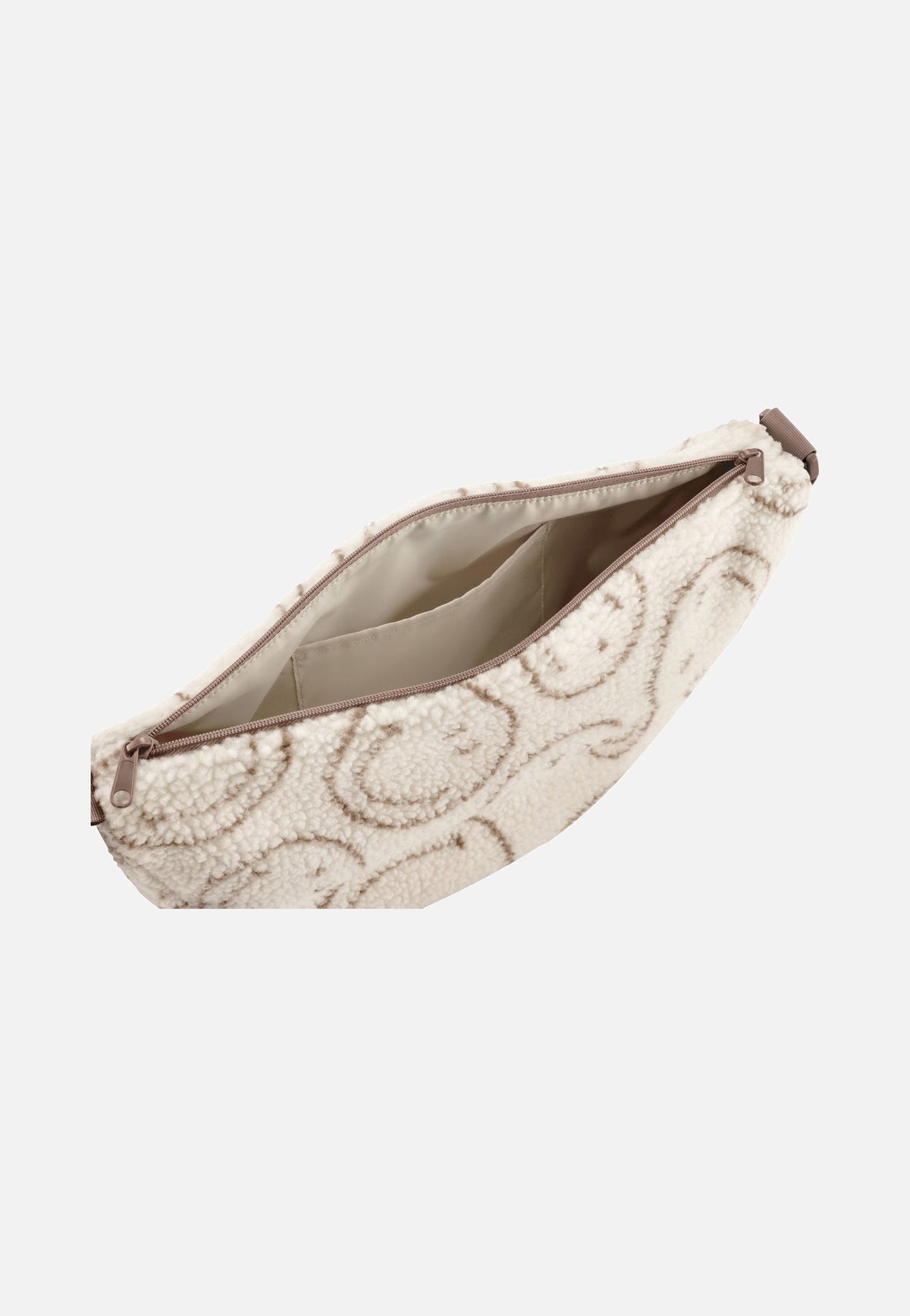 reisenthel Moonbag S Smiley® Teddy Chocolate Sling Bag