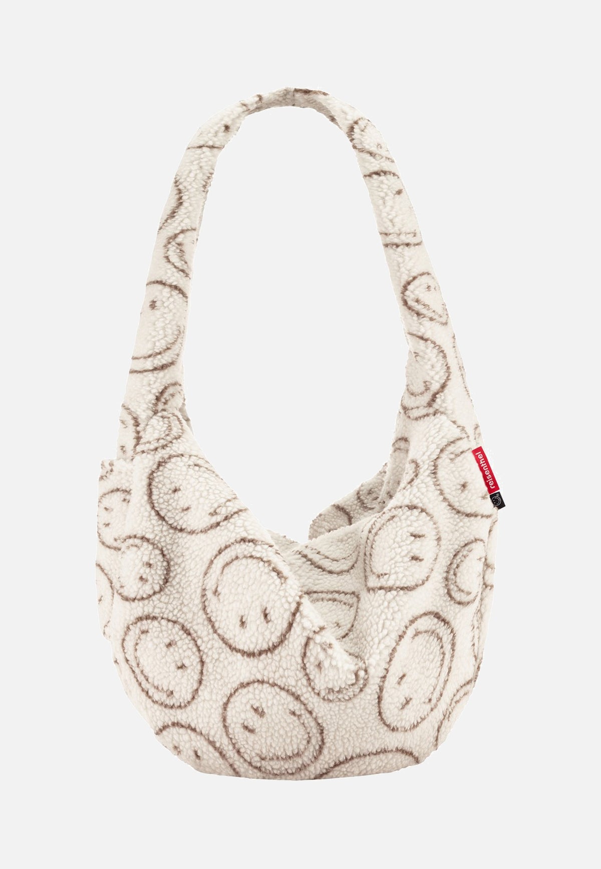 reisenthel Moonbag Smiley® Teddy Chocolate Hobo Bag