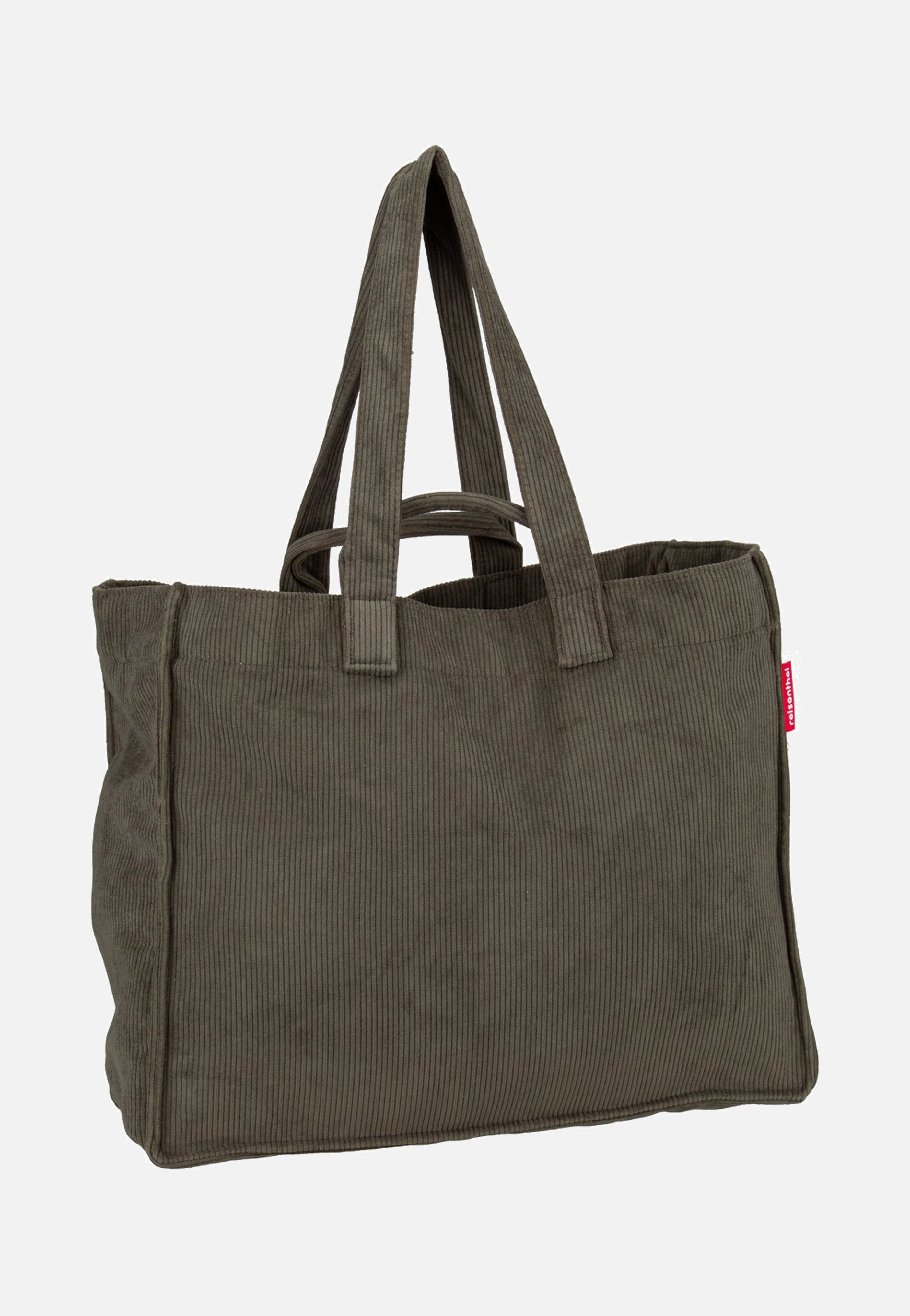 reisenthel Softshopper Cord Dark Matcha Shopper
