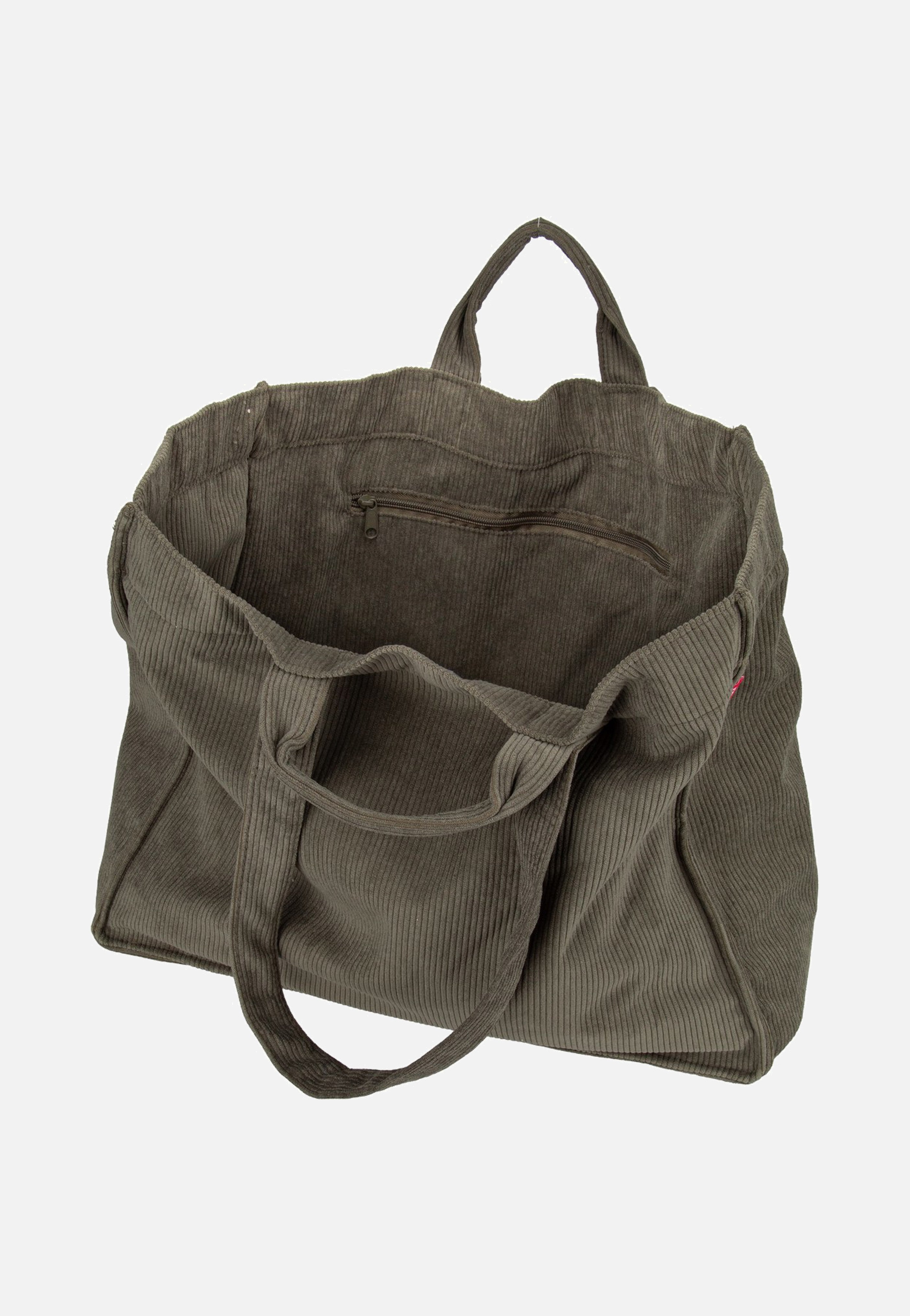 reisenthel Softshopper Cord Dark Matcha Shopper