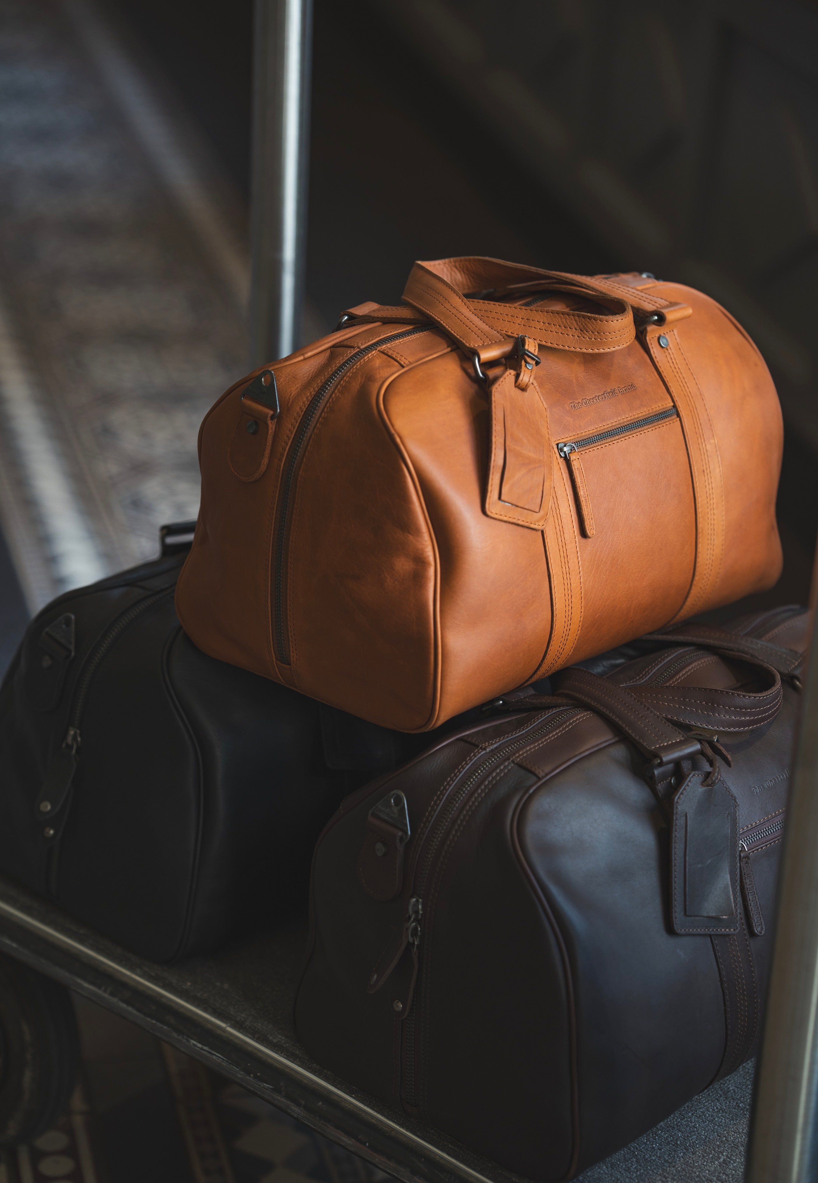 The Chesterfield Brand Rivaro 0061 Cognac Weekender