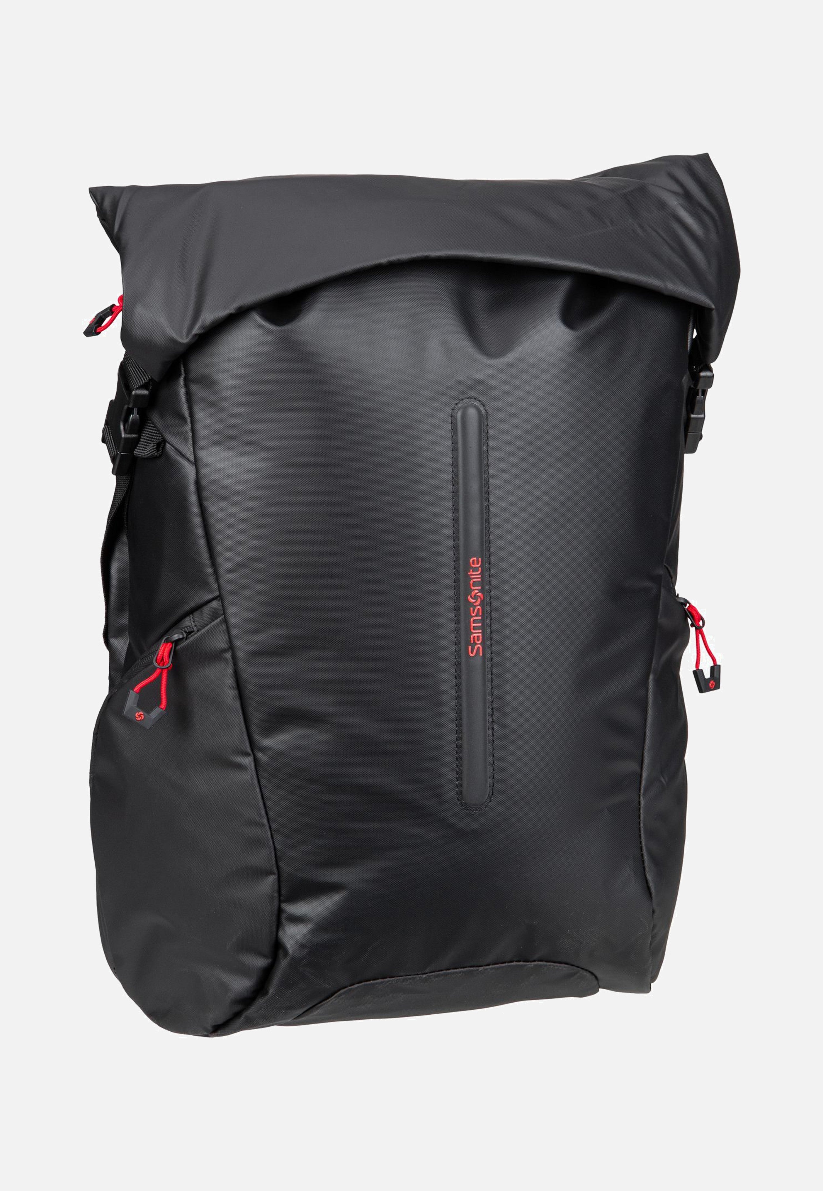 Samsonite Ecodiver Rolltop L Black Rolltop Rucksack