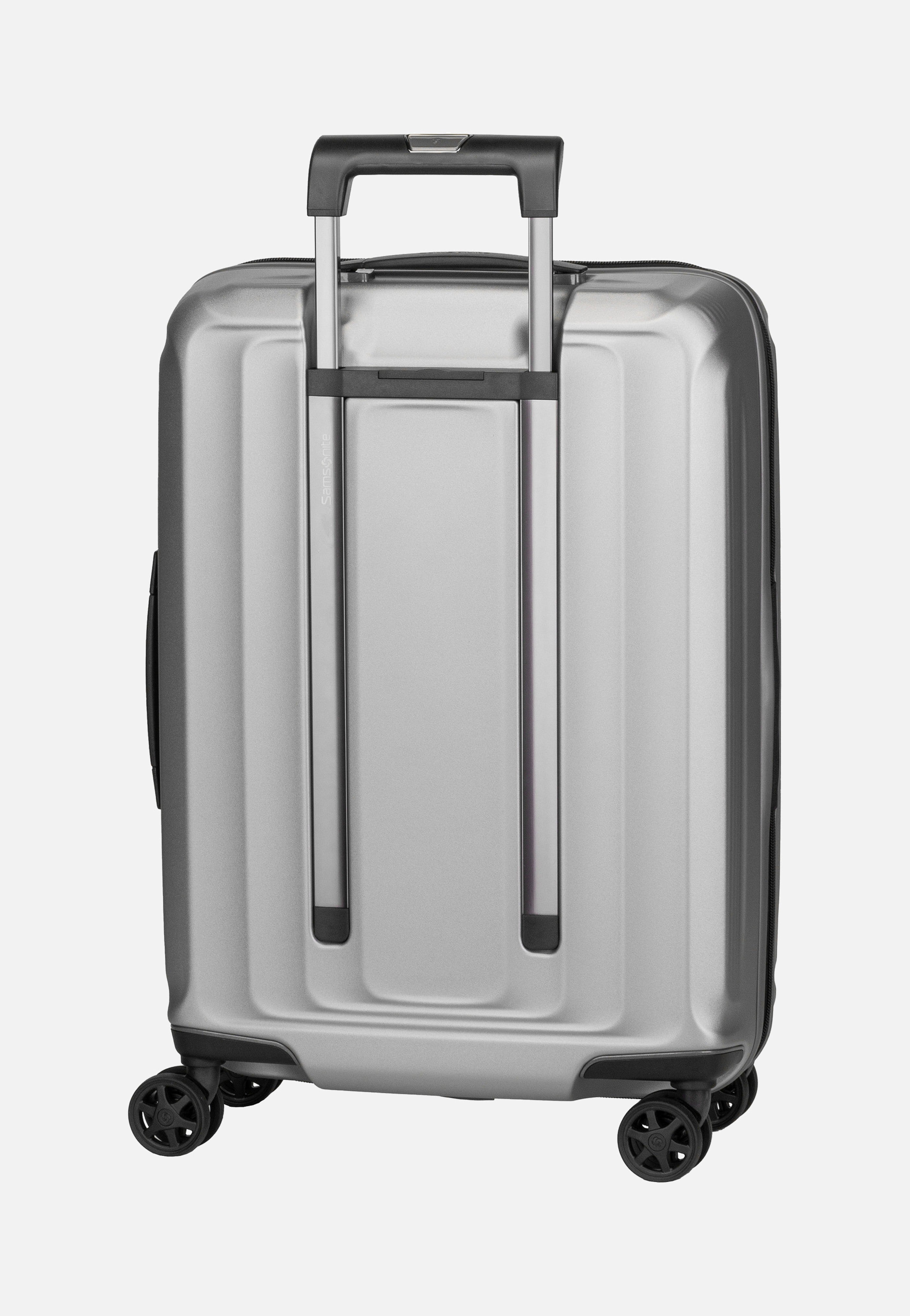 Samsonite Nuon Spinner 55 EXP Matt Silver Koffer