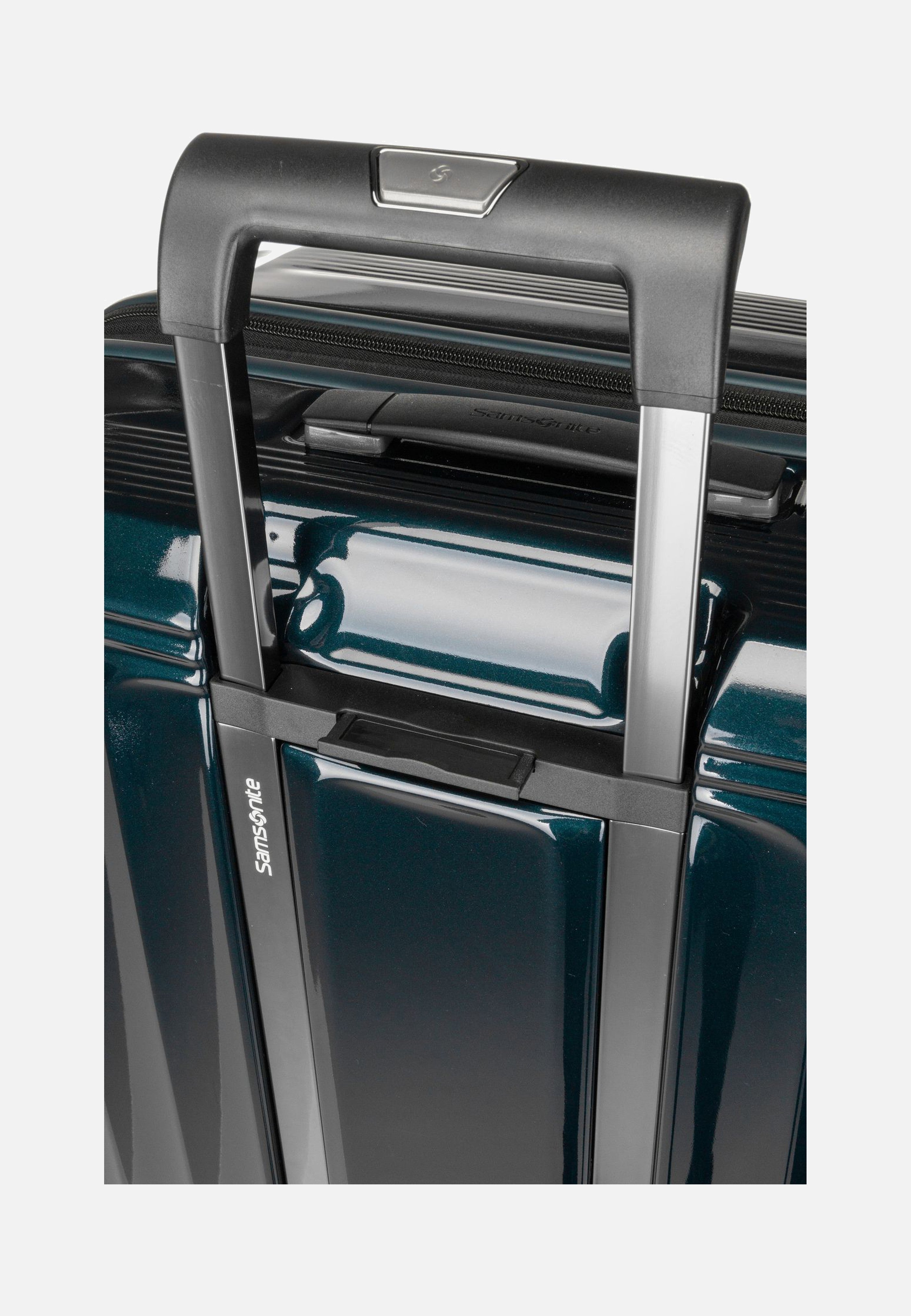 Samsonite Nuon Spinner 75 EXP Metallic Dark Blue Koffer