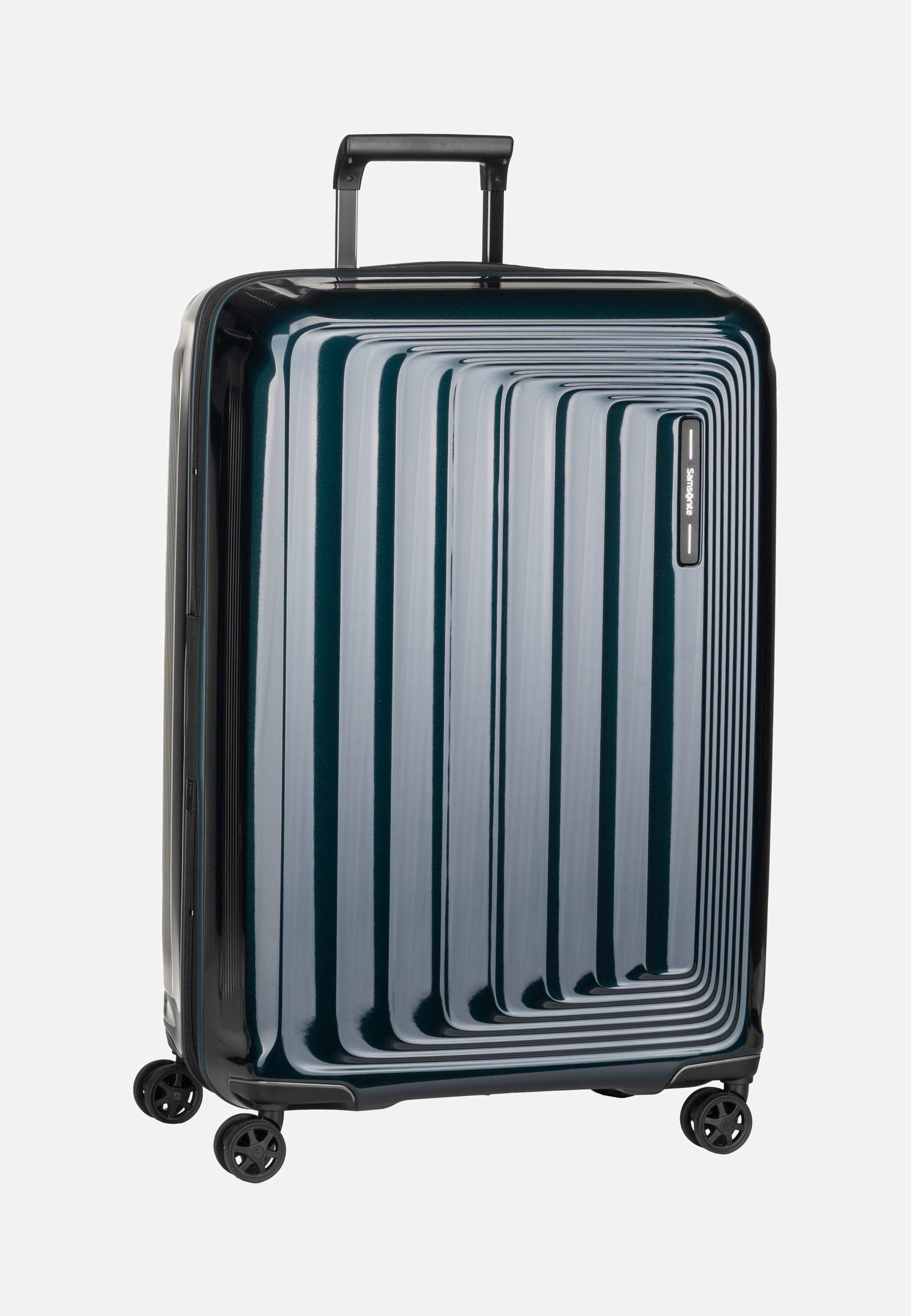 Samsonite Nuon Spinner 75 EXP Metallic Dark Blue Koffer
