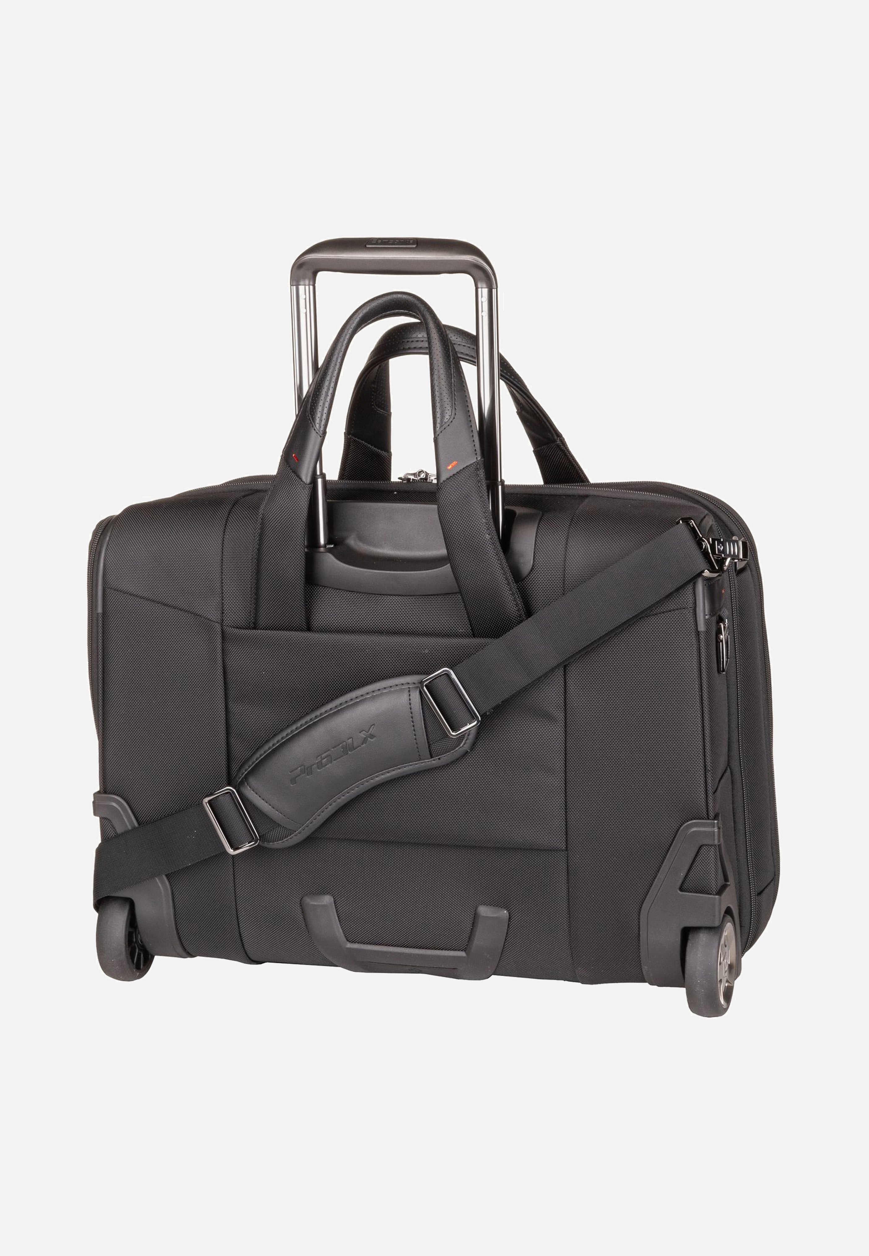 Samsonite - Pro-DLX 6 Rolling Tote 15.6'' Black - Pilot Case | Neutral-Image