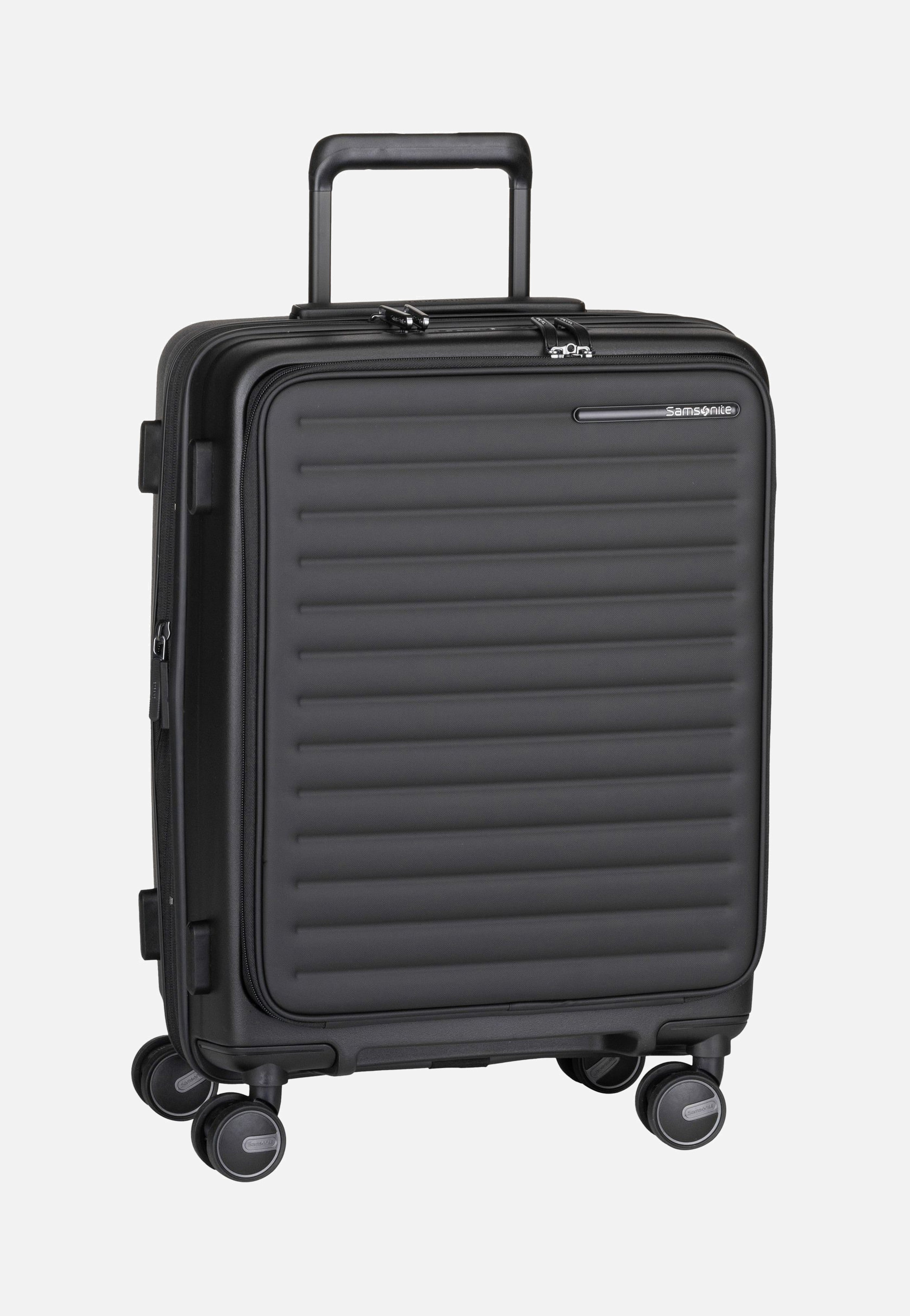 Samsonite RestackD Spinner 55 EXP Easy Access Black Koffer