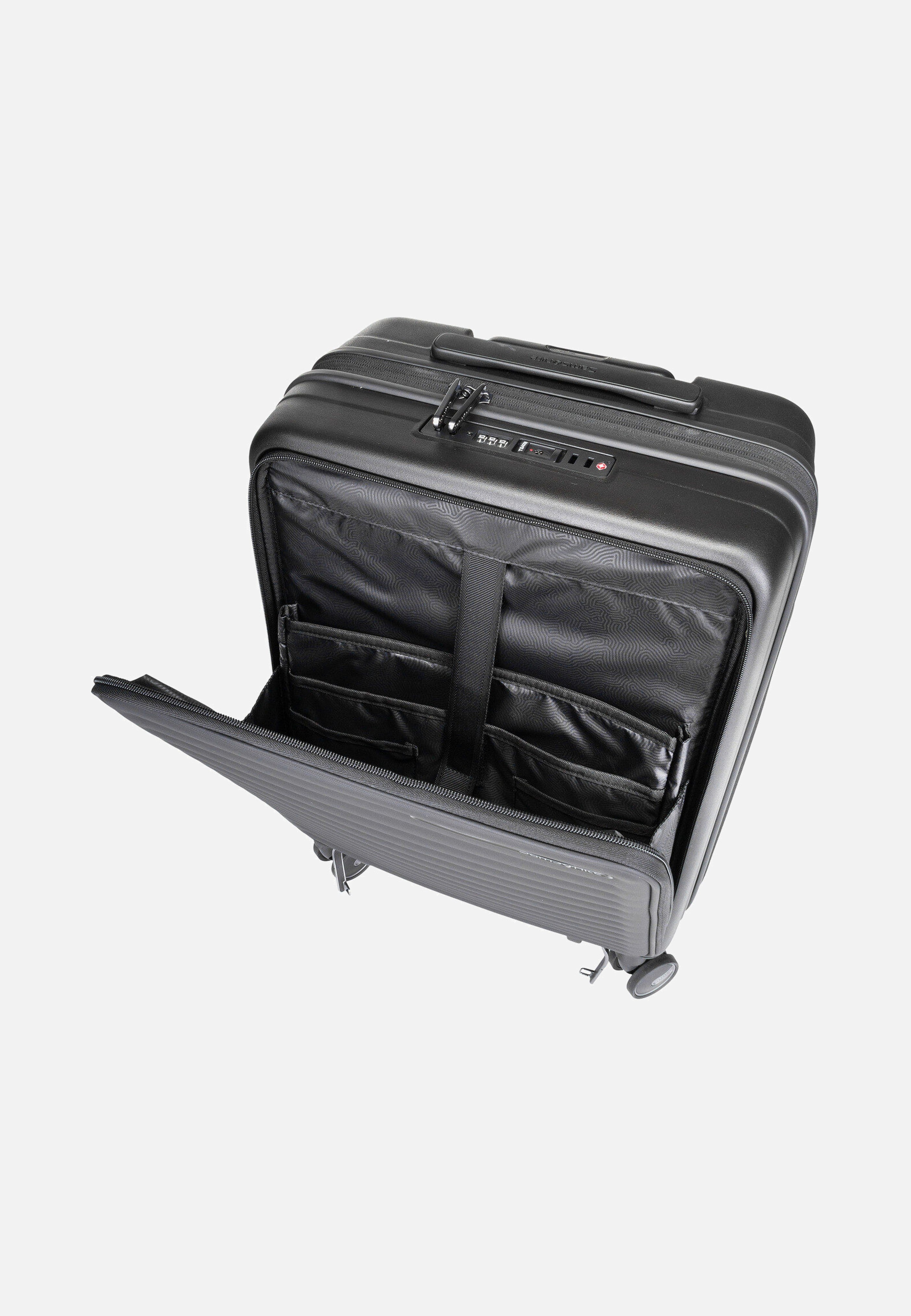 Samsonite RestackD Spinner 55 EXP Easy Access Black Koffer