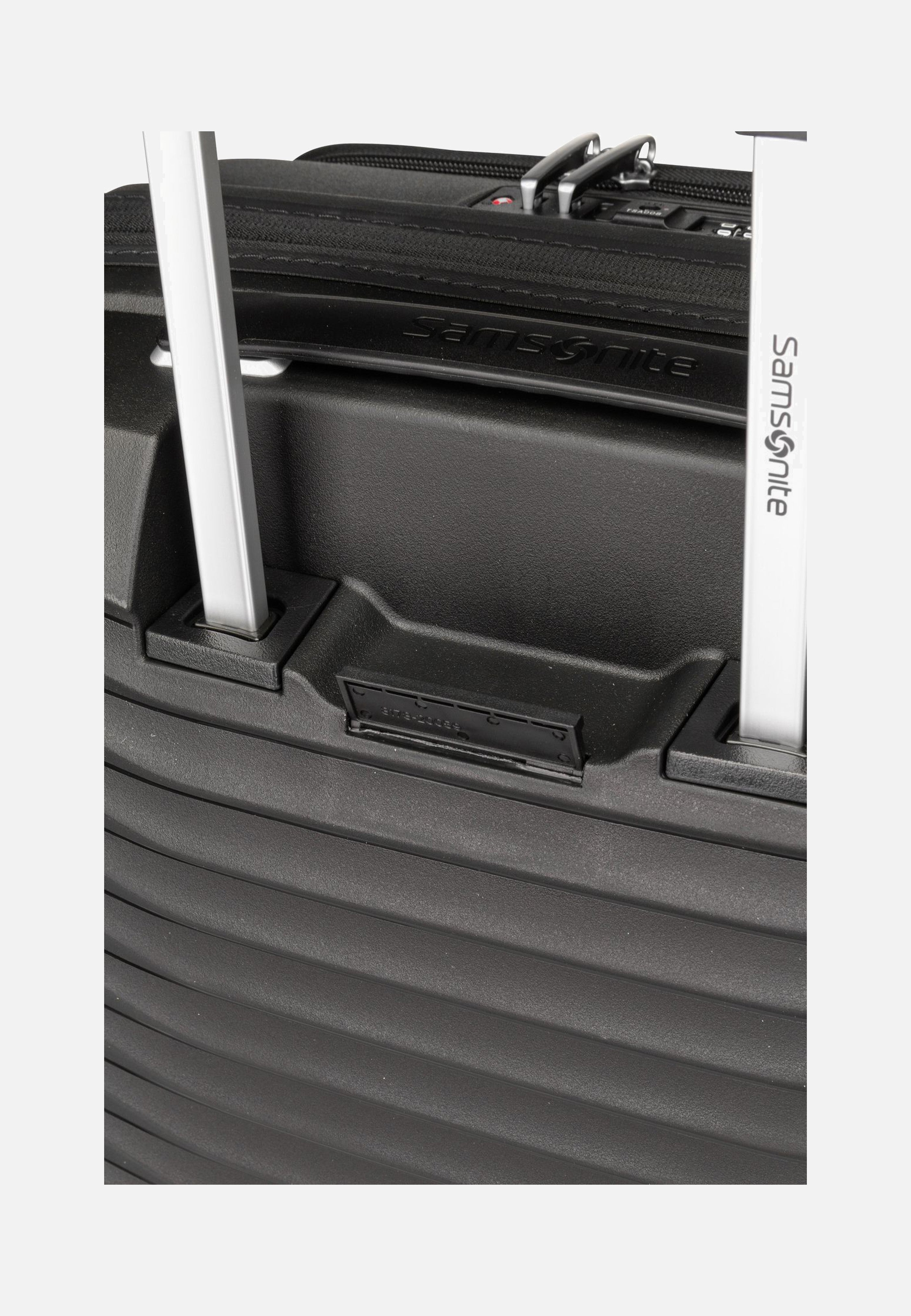 Samsonite Upscape Spinner 55 EXP Easy Access Black Koffer