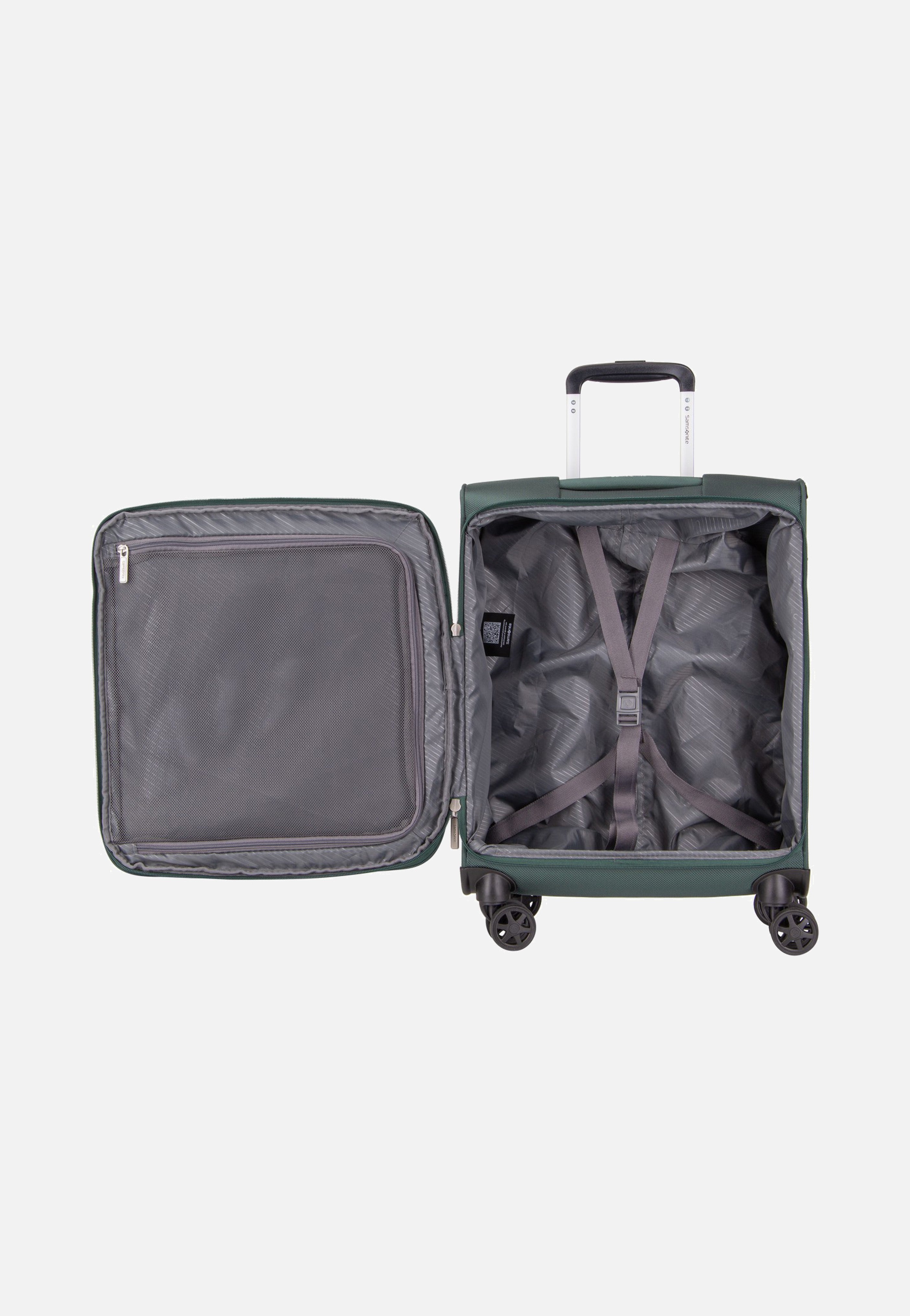Samsonite - Base Breeze 55/20 Spinner Exp Dark Green - Suitcase | Neutral-Image