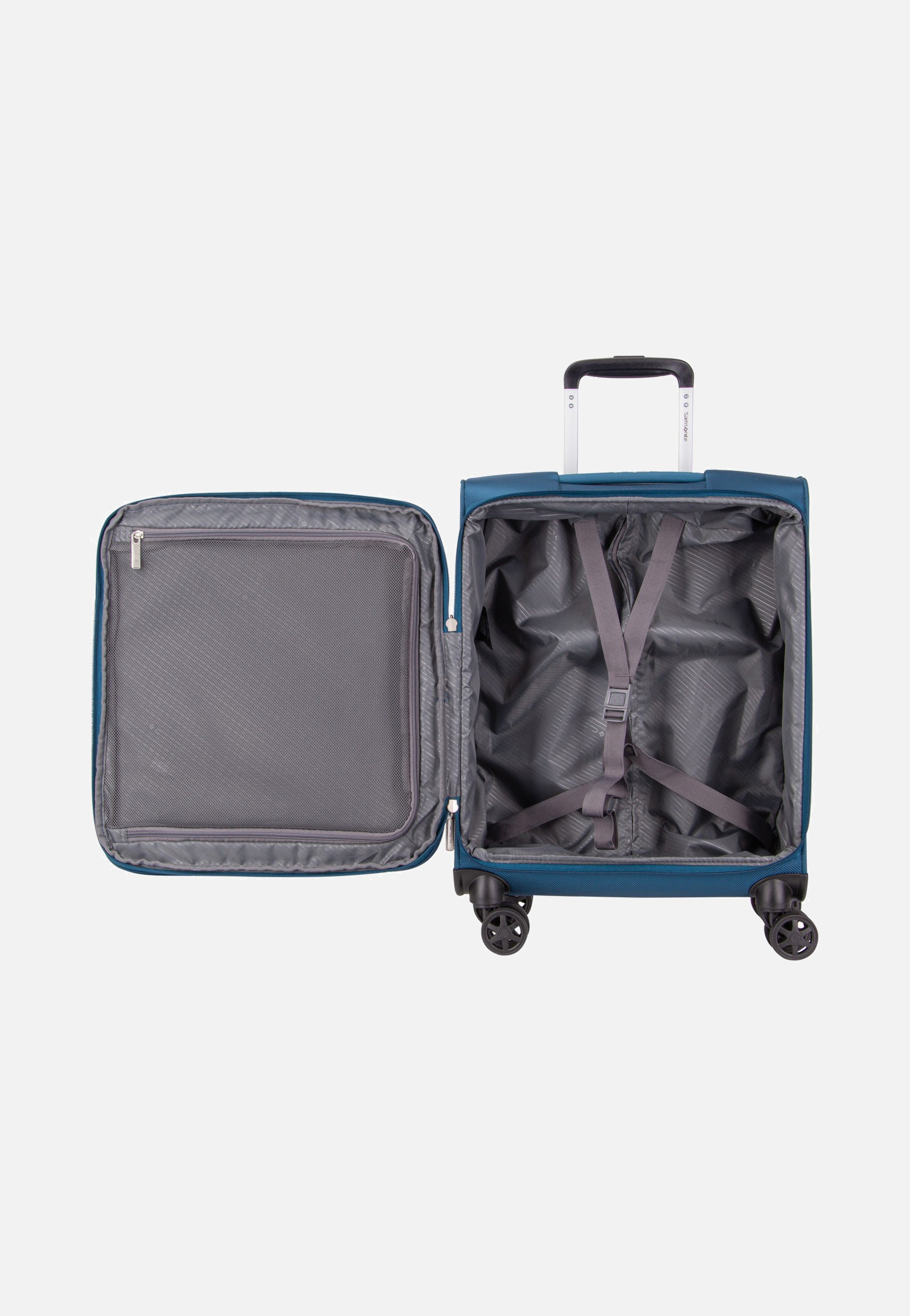 Samsonite - Base Breeze 55/20 Spinner Exp Petrol Blue - Suitcase | Neutral-Image