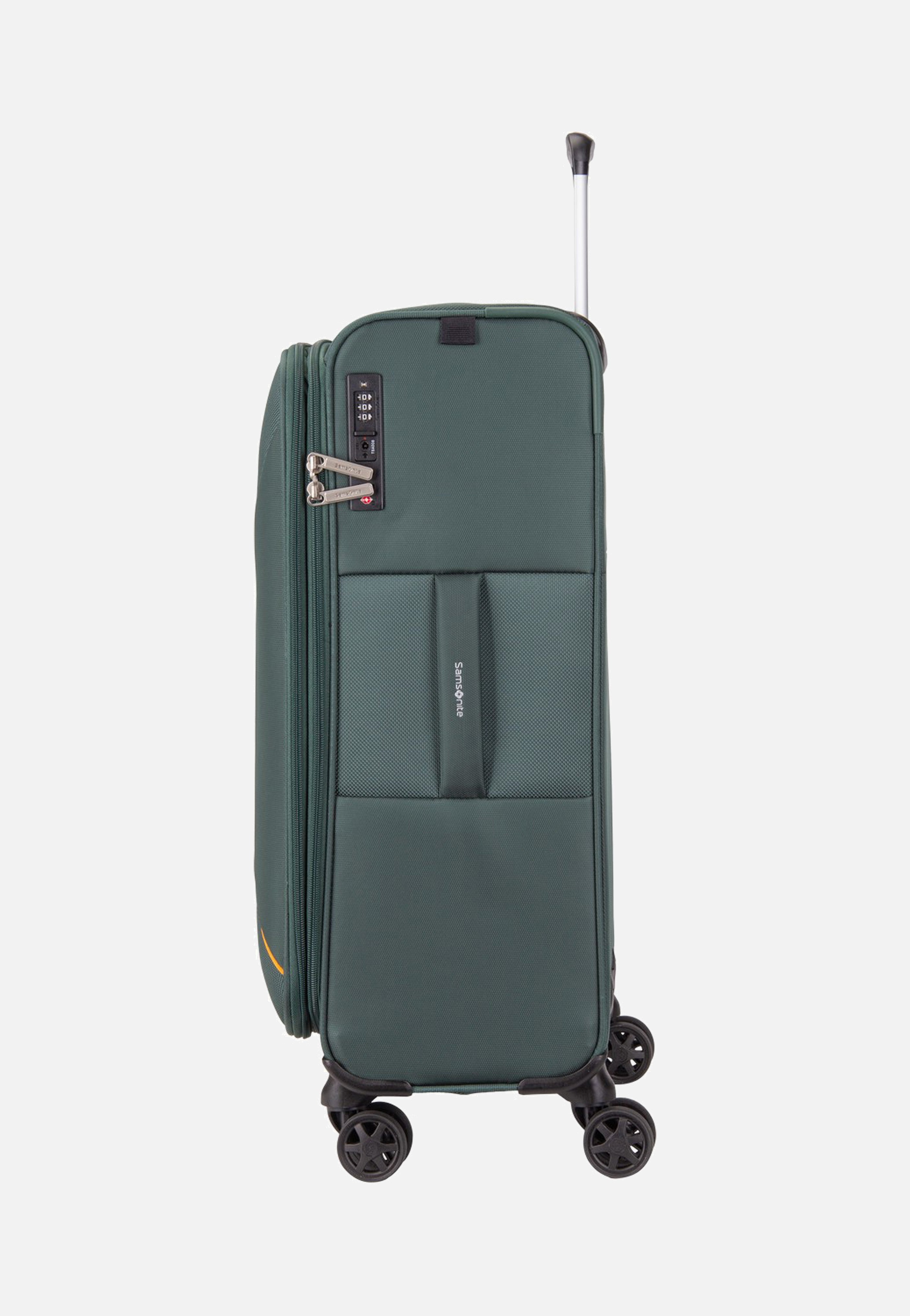 Samsonite Base Breeze 67/24 Spinner Exp Dark Green Koffer