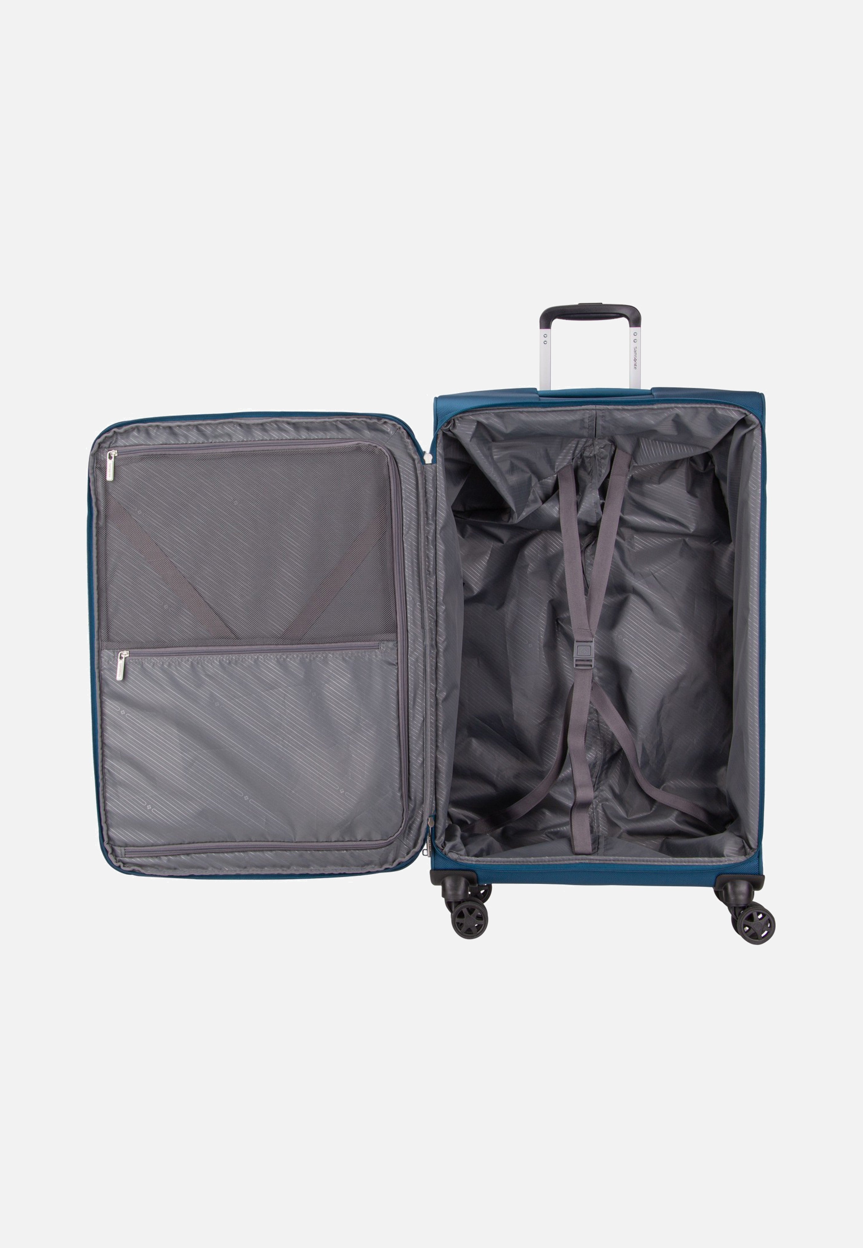 Samsonite Base Breeze 78/29 Spinner Exp Petrol Blue Koffer