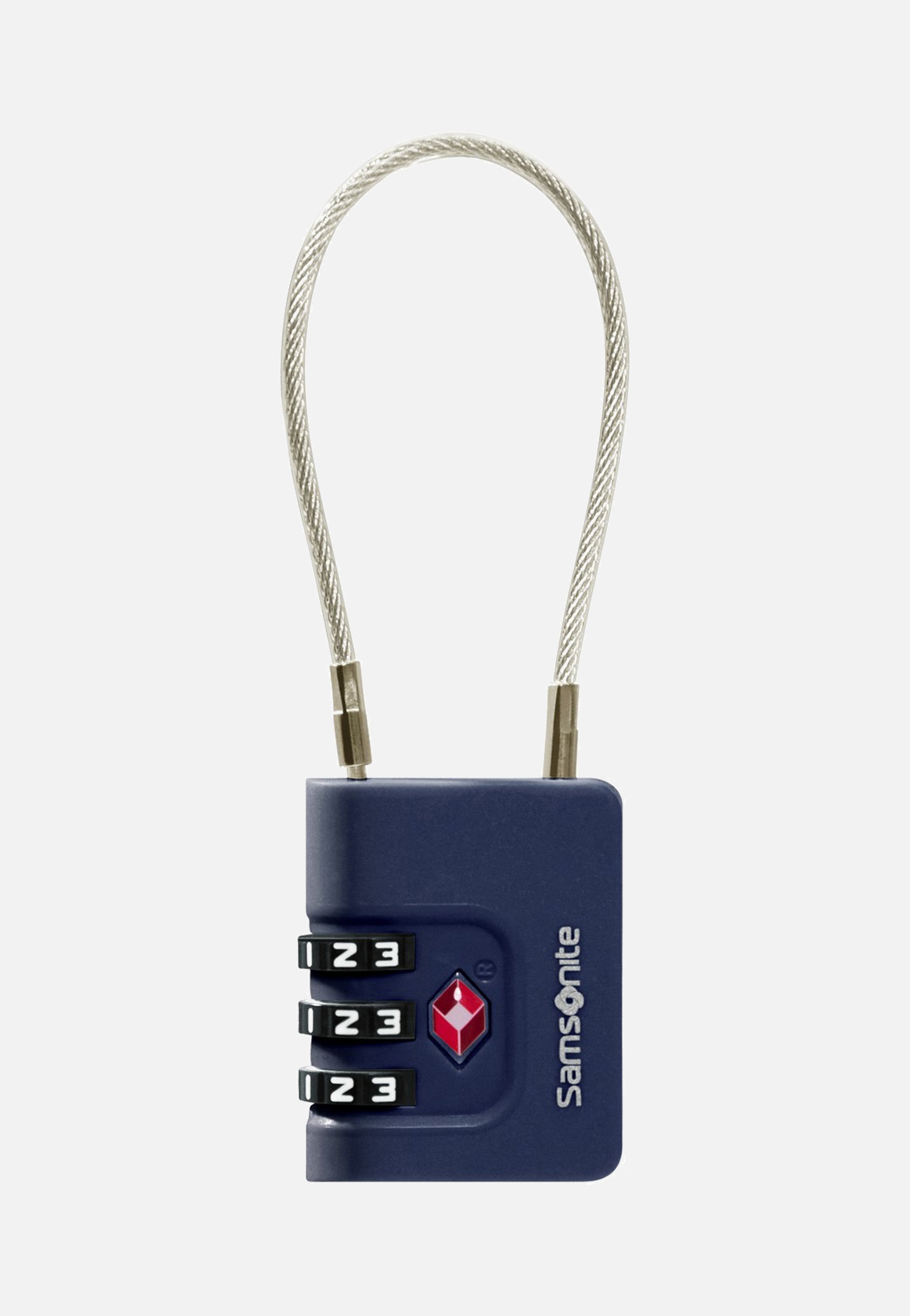 Samsonite Cablelock 3 Dial TSA Midnight Blue Lock