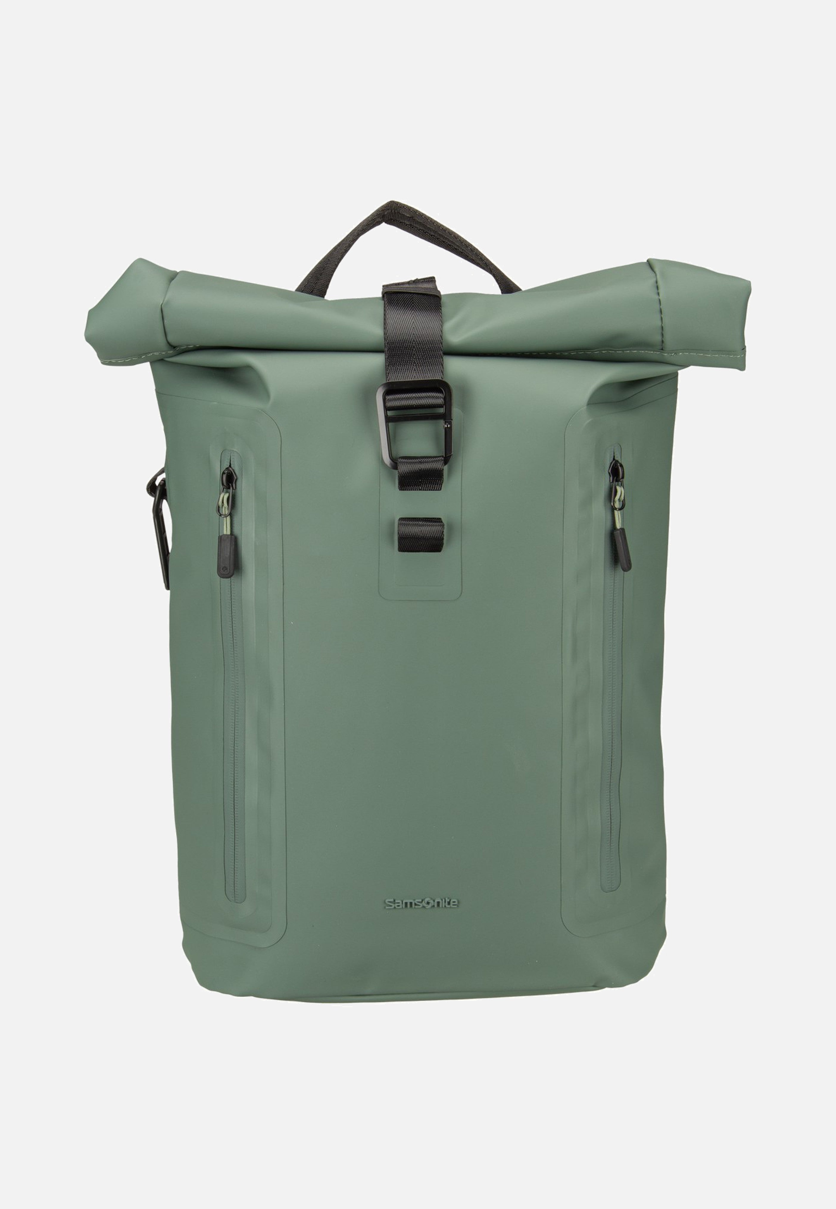 Samsonite Coatify Biz Rolltop 14.1" Back Green Rucksack