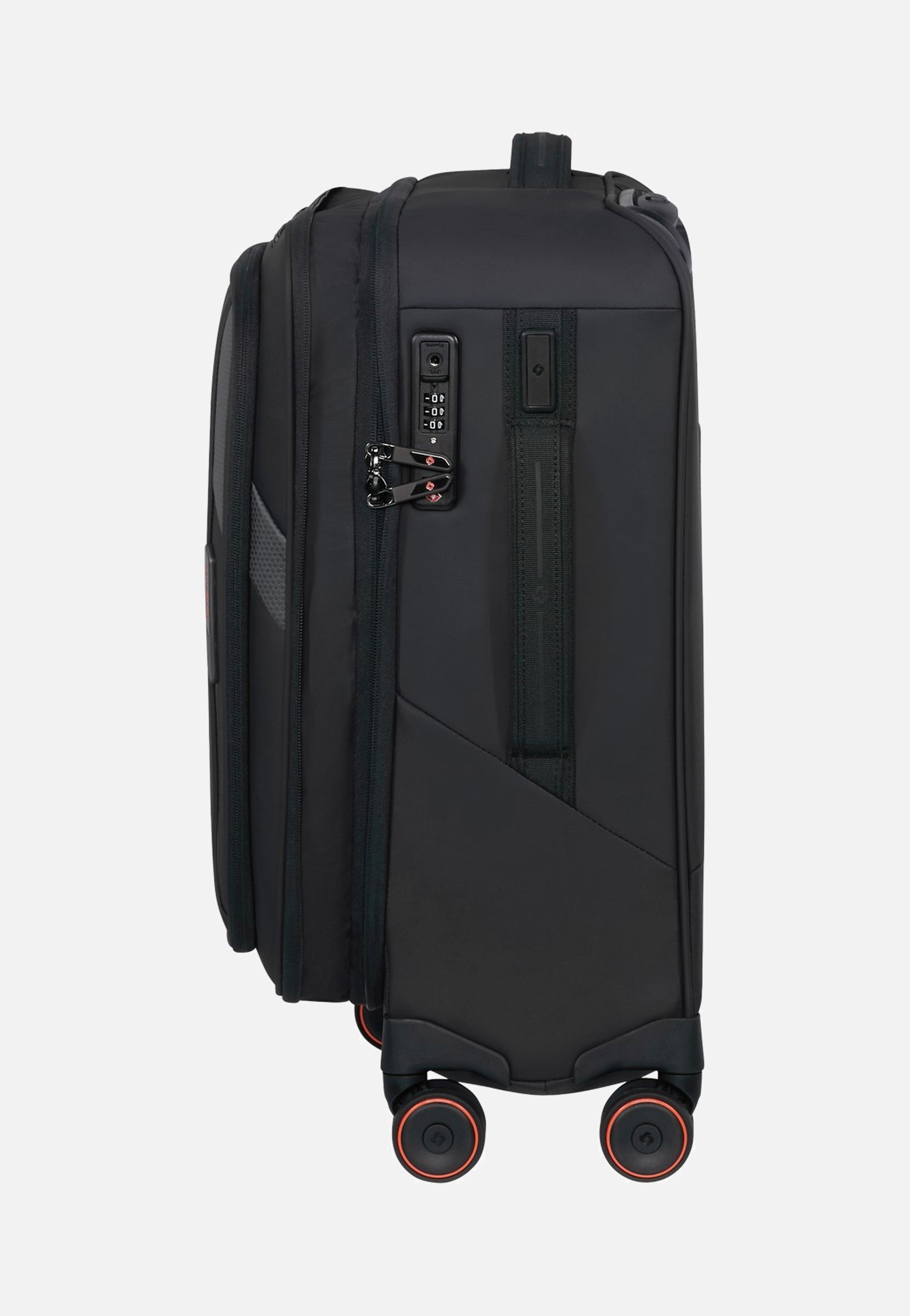 Samsonite Glazed Spinner 55/20 Exp Black Suitcase