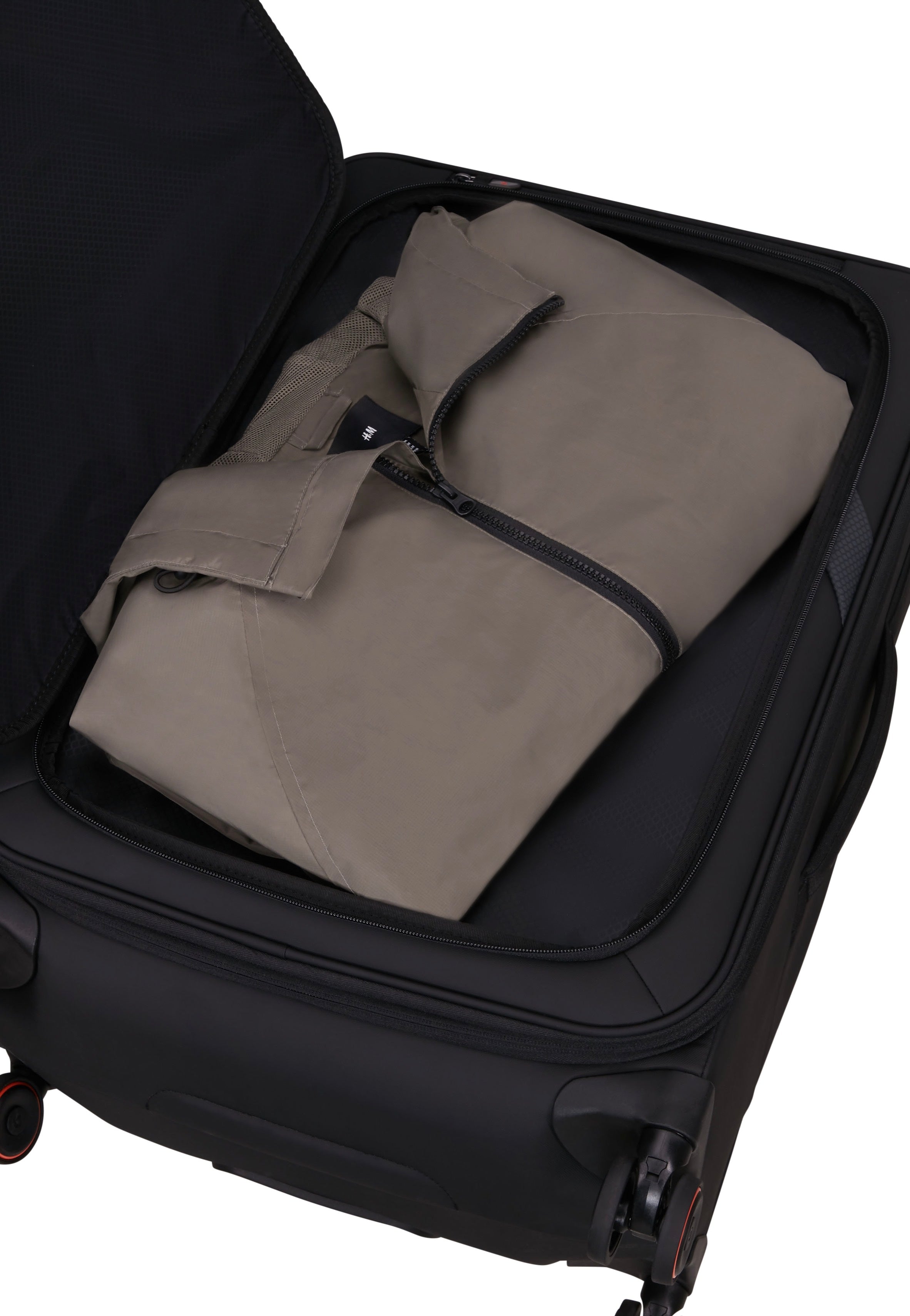 Samsonite Glazed Spinner 55/20 Exp Black Suitcase