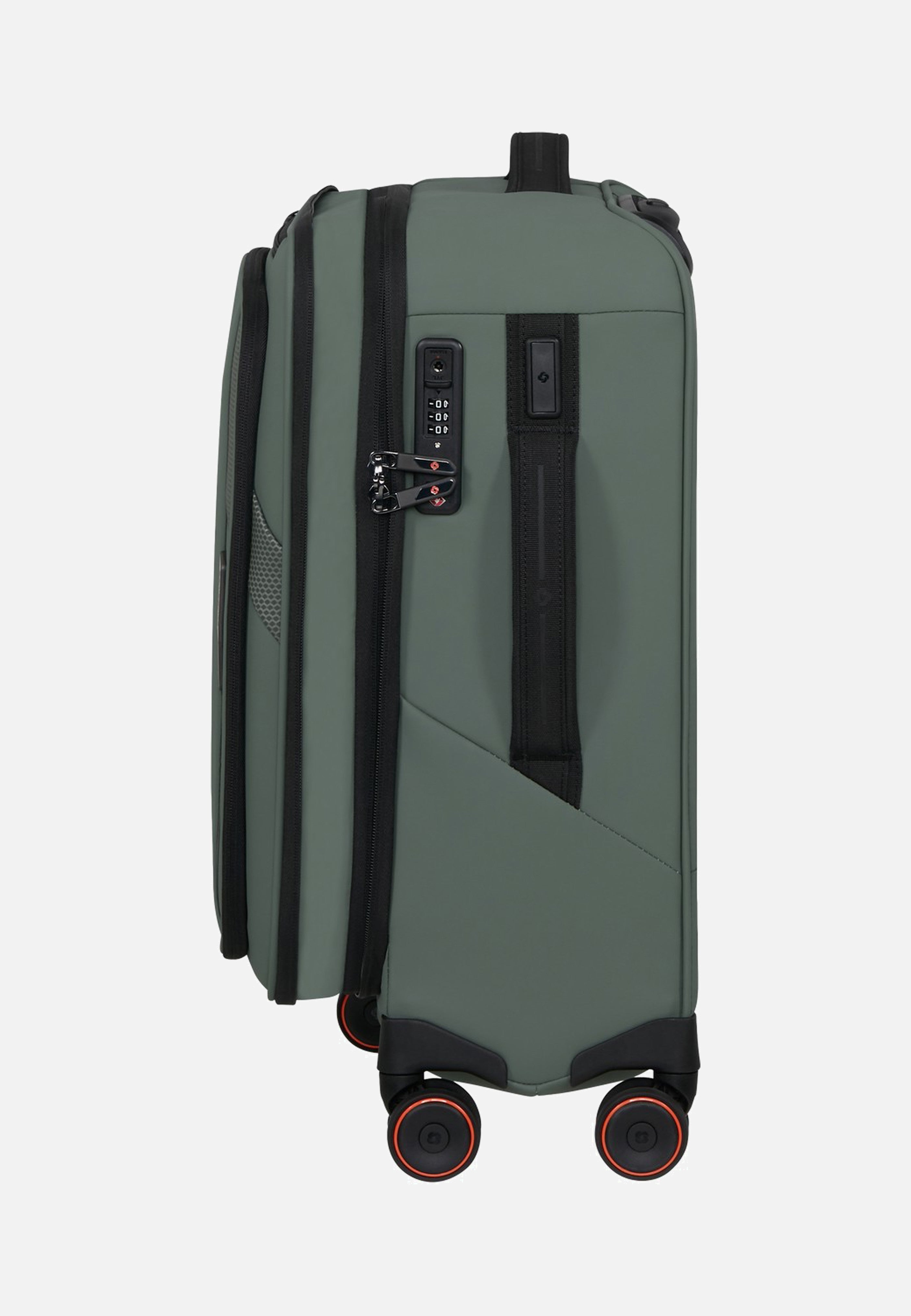 Samsonite Glazed Spinner 55/20 Exp Sage Green Suitcase