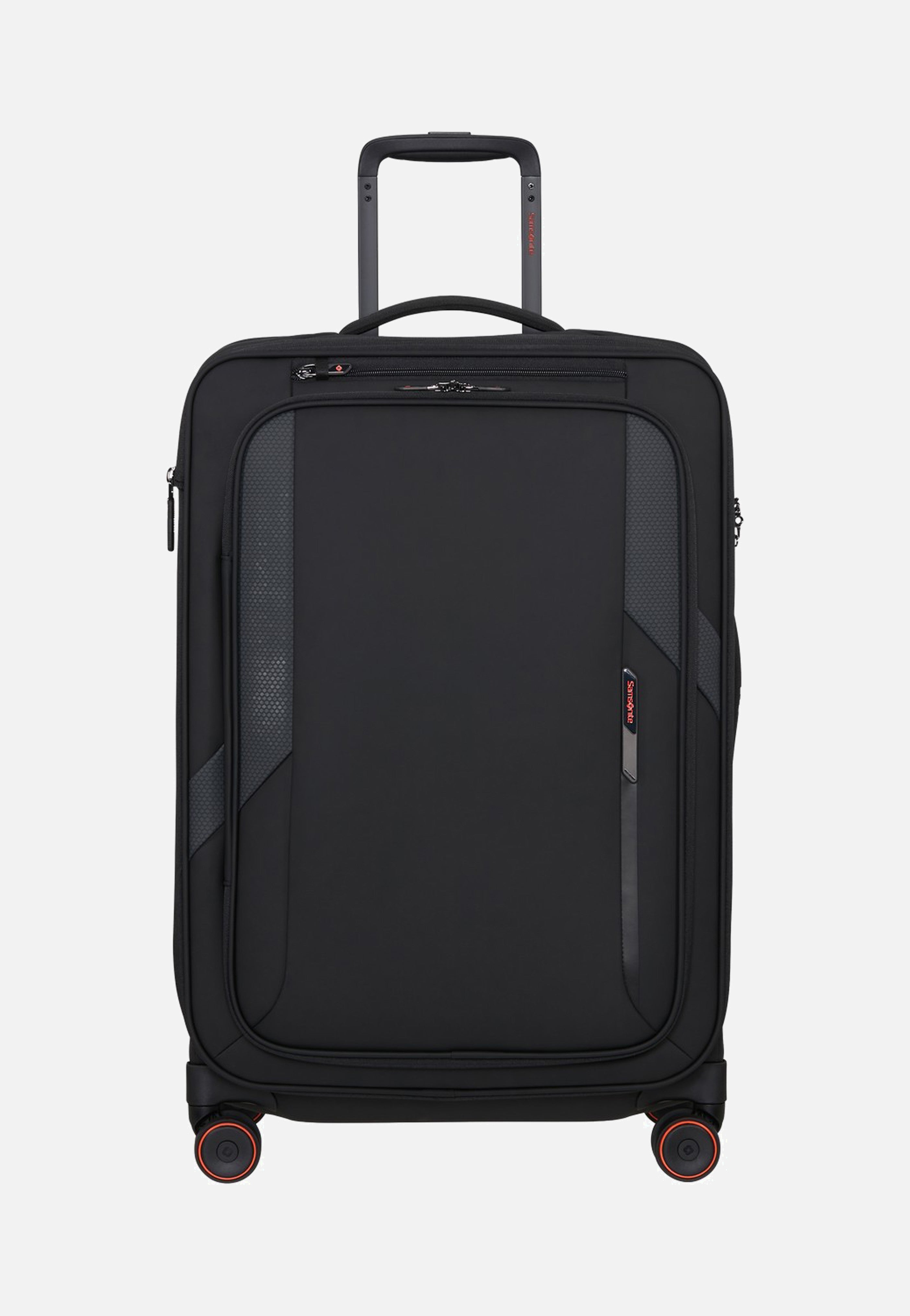 Samsonite Glazed Spinner 67/24 Exp Black Suitcase