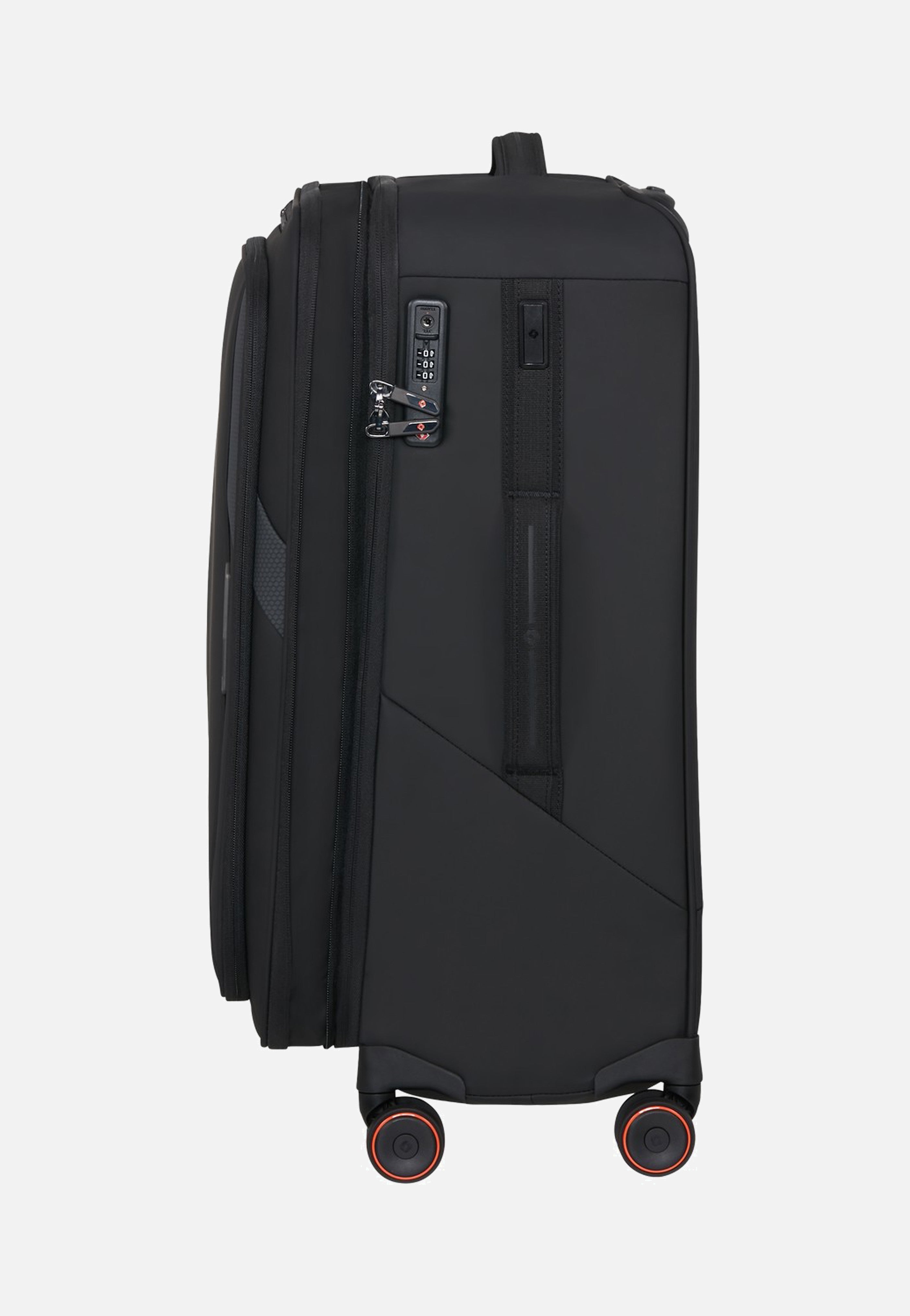 Samsonite Glazed Spinner 67/24 Exp Black Suitcase