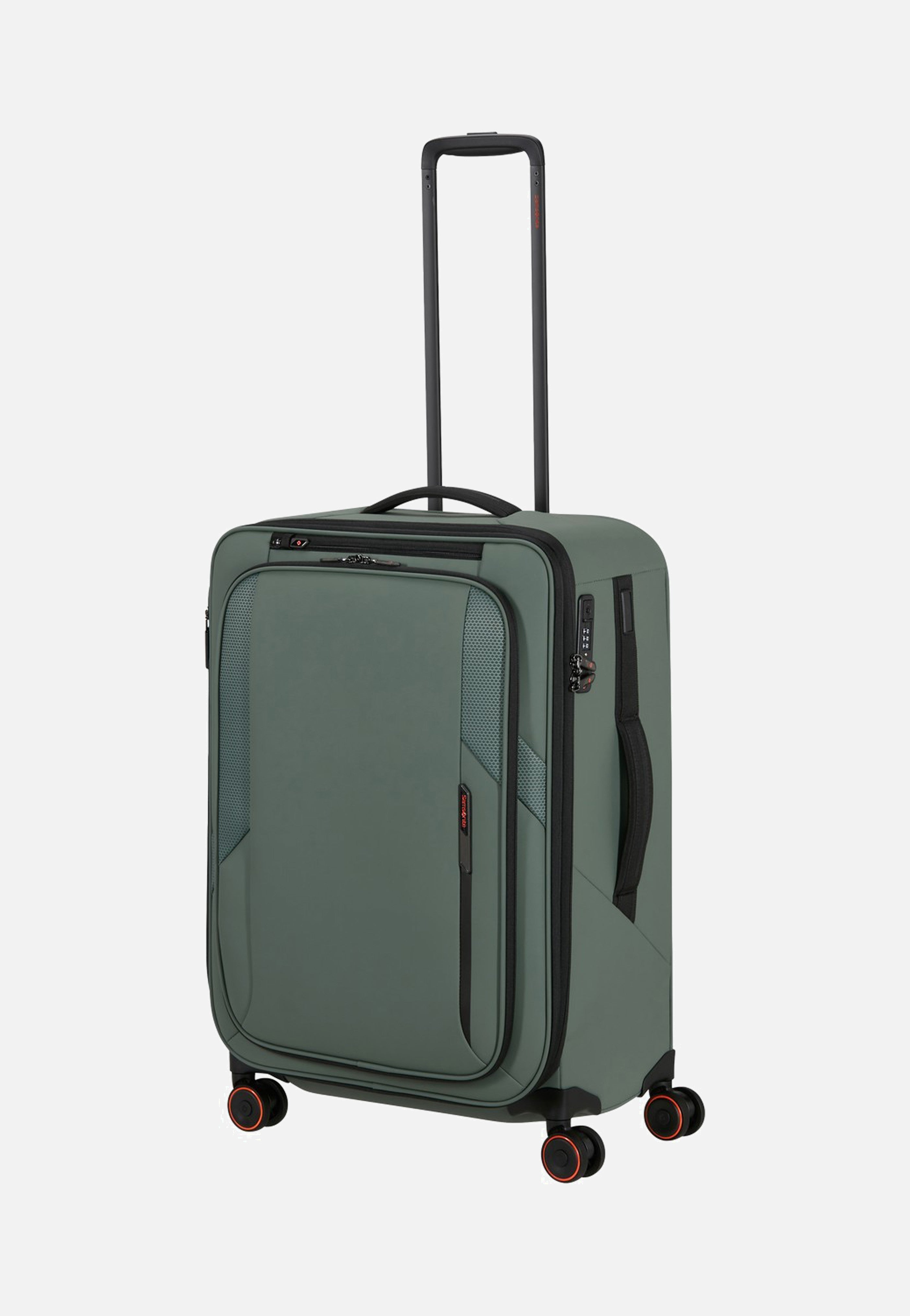 Samsonite Glazed Spinner 67/24 Exp Sage Green Suitcase