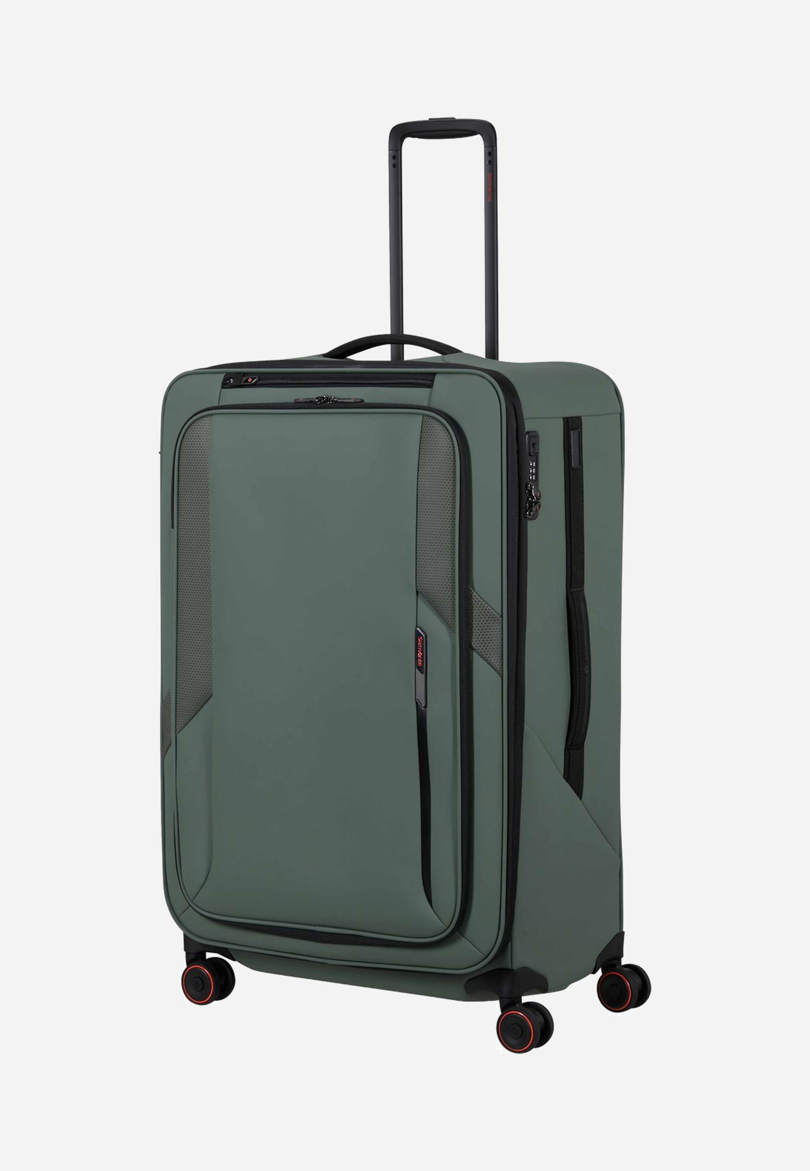 Samsonite Glazed Spinner 78/29 Exp Sage Green Suitcase