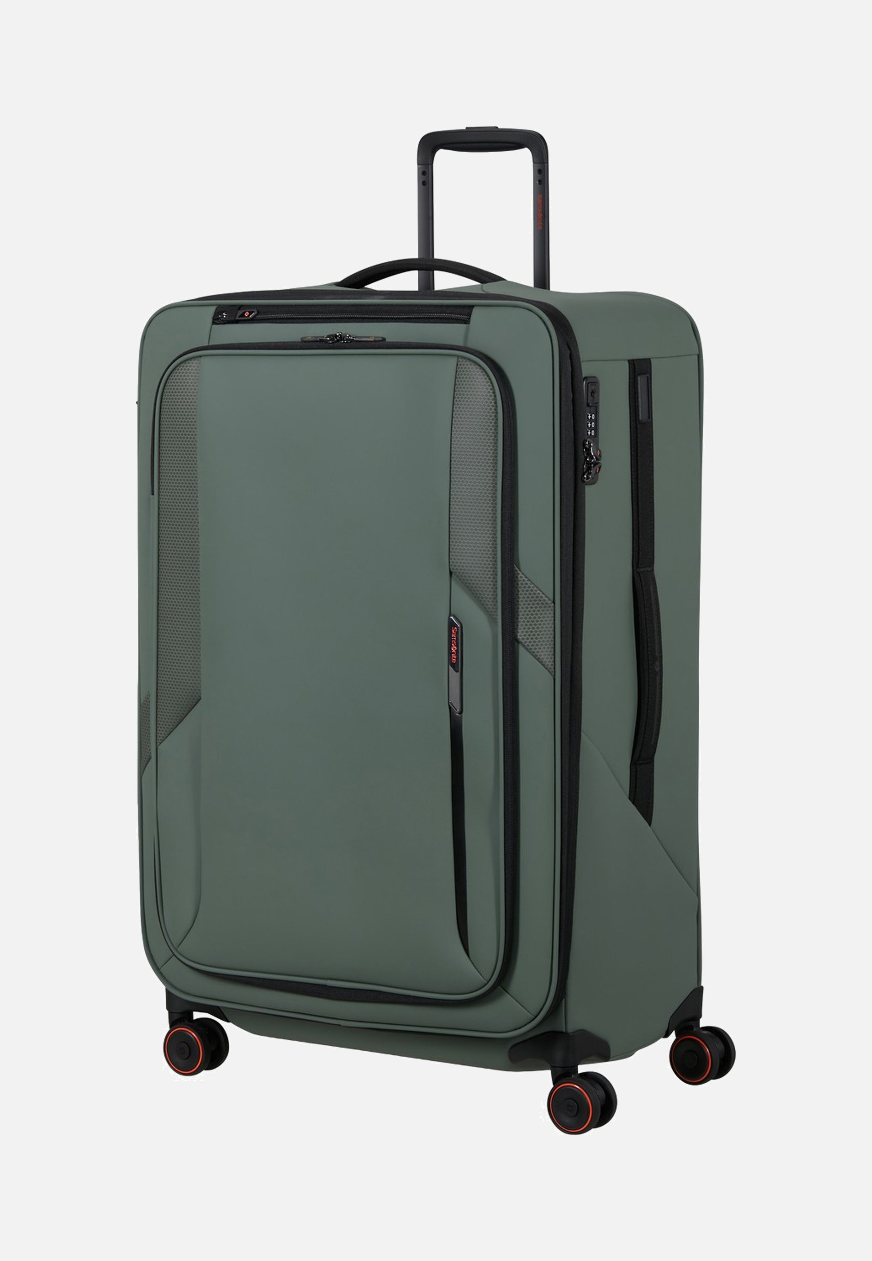 Samsonite Glazed Spinner 78/29 Exp Sage Green Suitcase