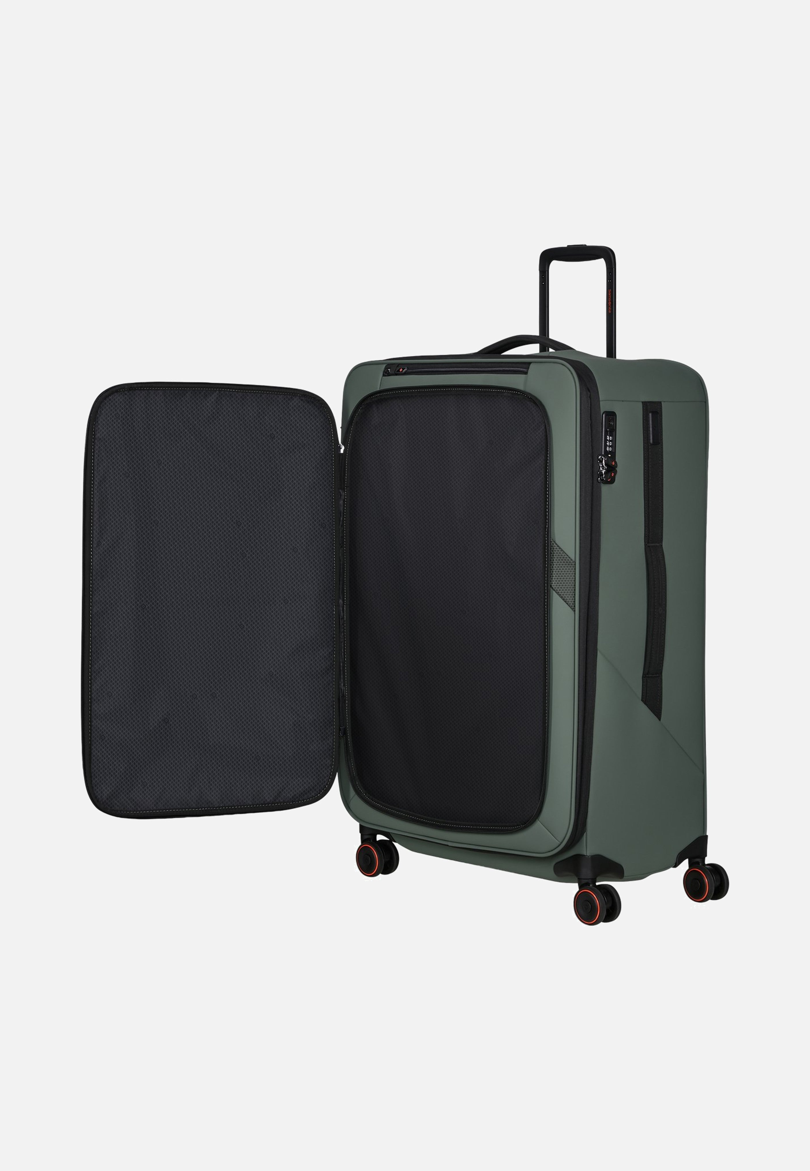 Samsonite Glazed Spinner 78/29 Exp Sage Green Suitcase