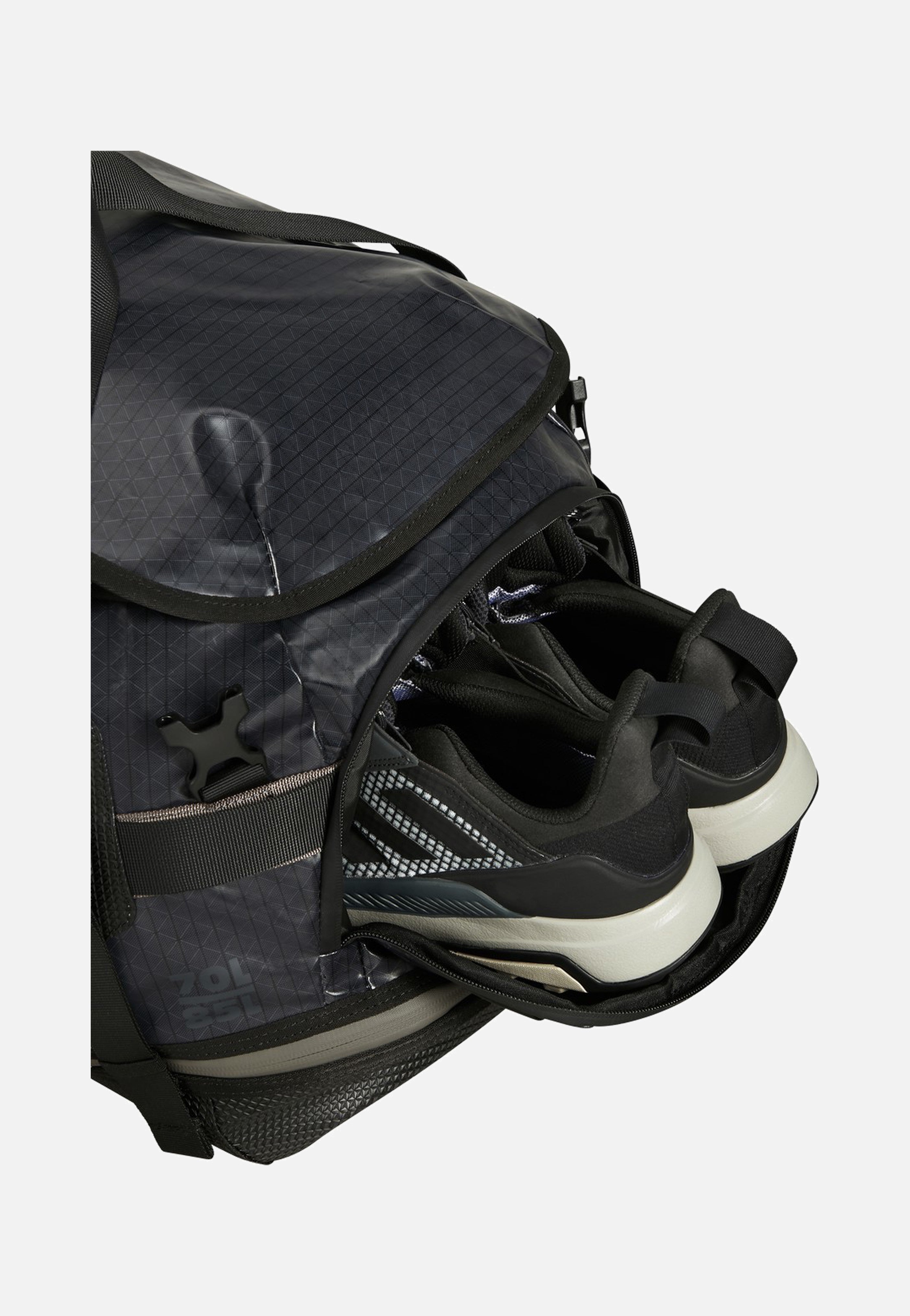 Samsonite Outtrax Duffle M Exp 70l/85l Slate Black Dufflebag