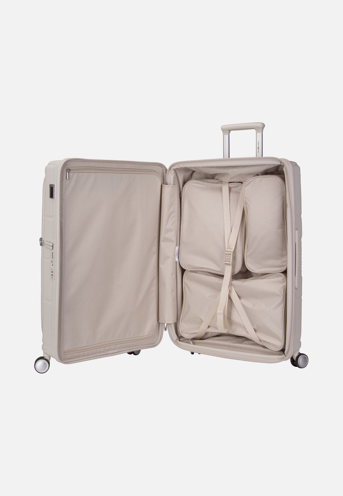 Samsonite Paralux HS 75/28 Exp Large Spi Stone Grey Koffer