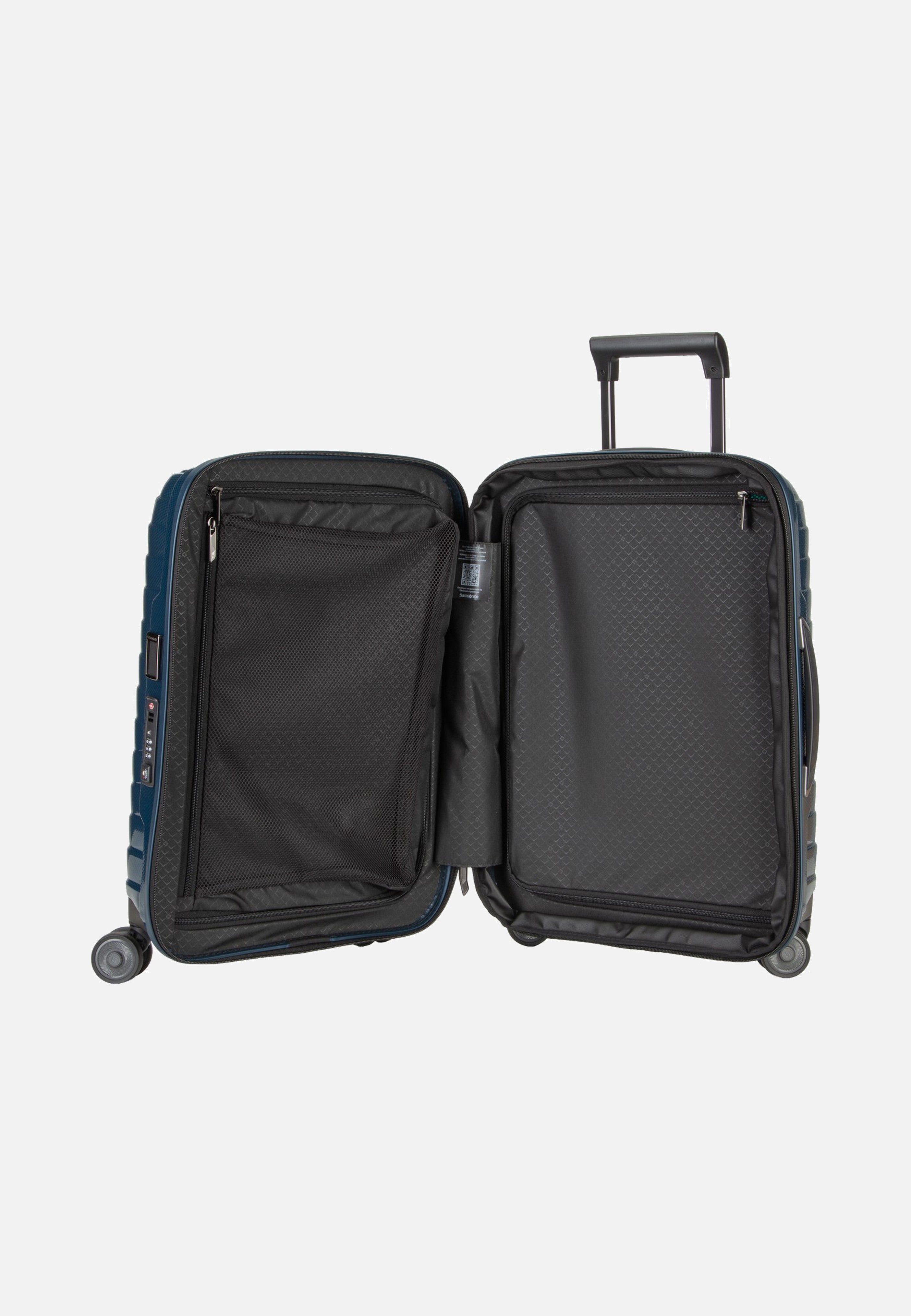 Samsonite Proxis Spinner 55/20 Exp Petrol Blue Koffer