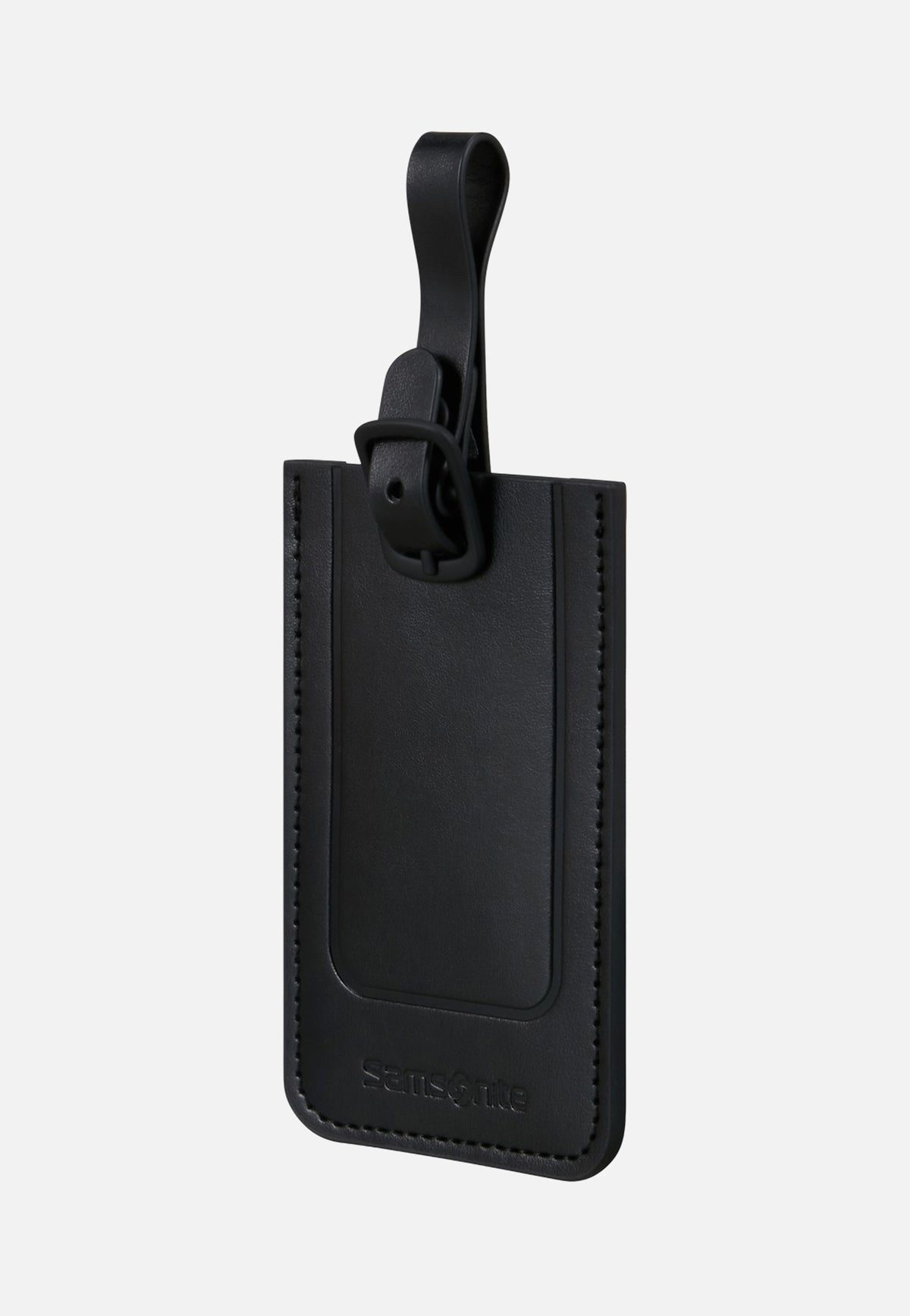 Samsonite Rectangle Luggage Tag Pack Of 2 Black Luggage Tag