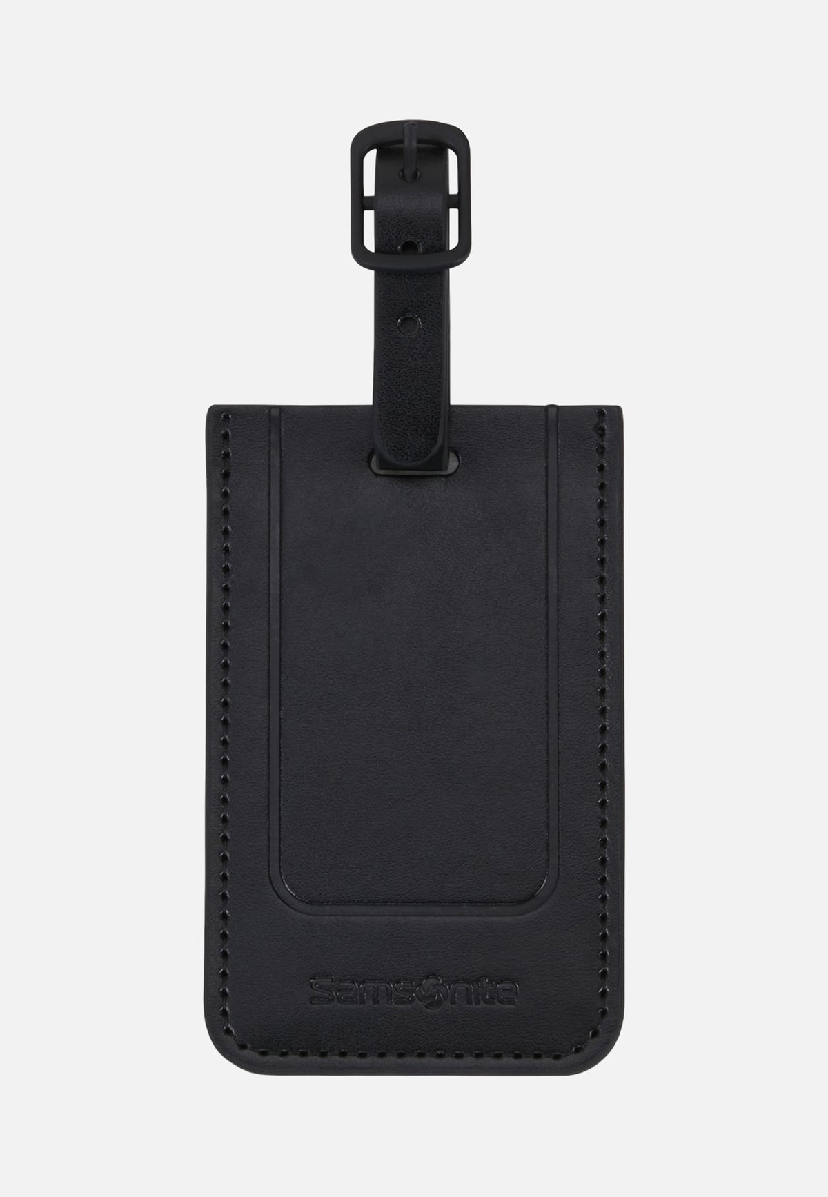 Samsonite Rectangle Luggage Tag Pack Of 2 Black Luggage Tag
