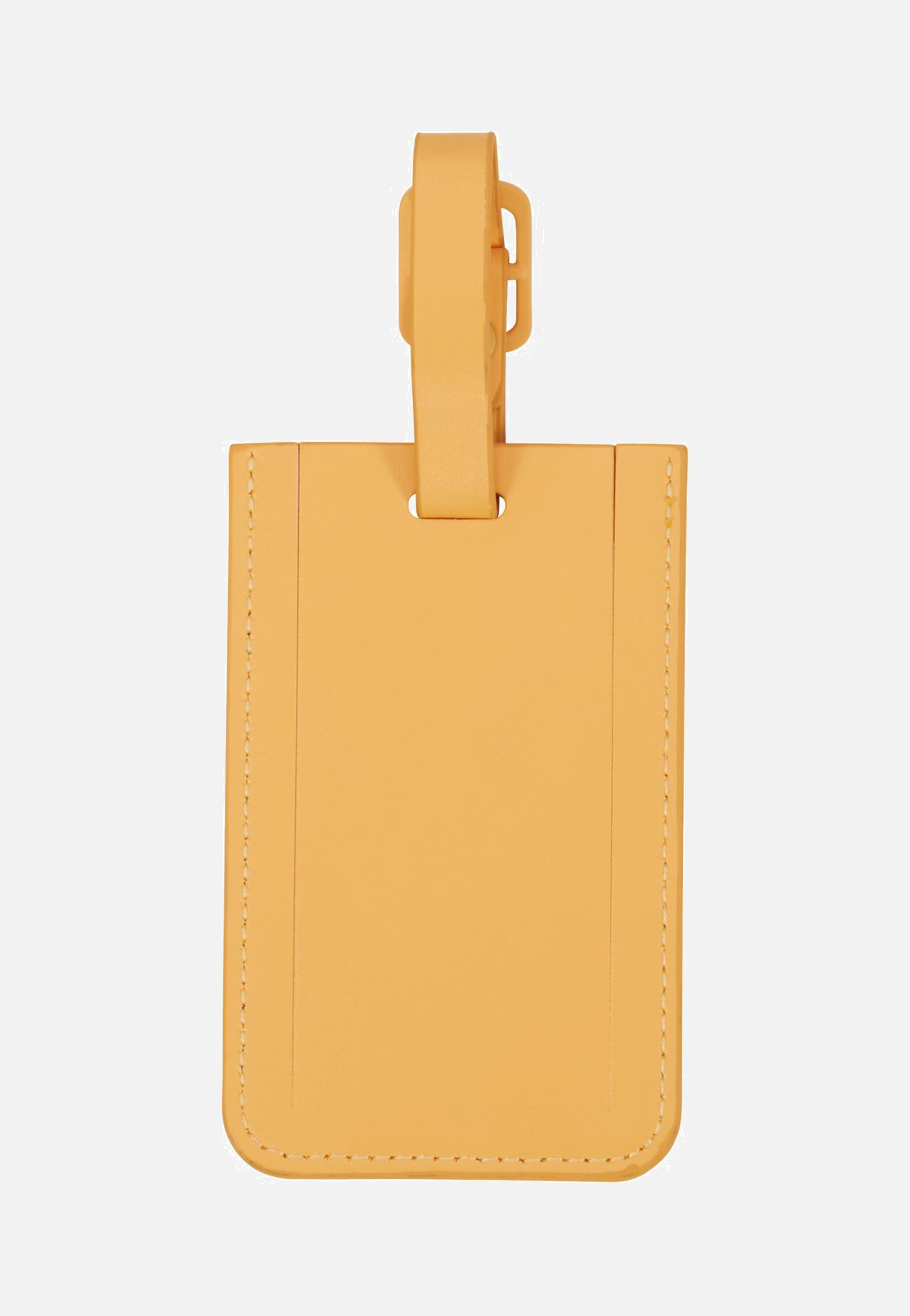 Samsonite Rectangle Luggage Tag Pack Of 2 Yellow Luggage Tag